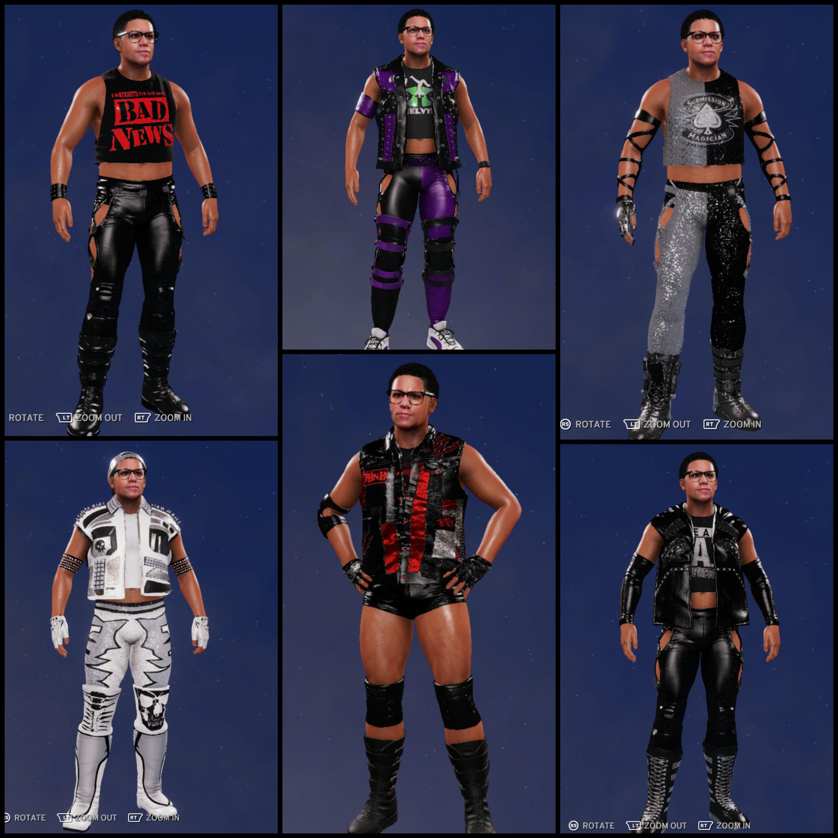 I've made so many attires for my character over time. Went through so