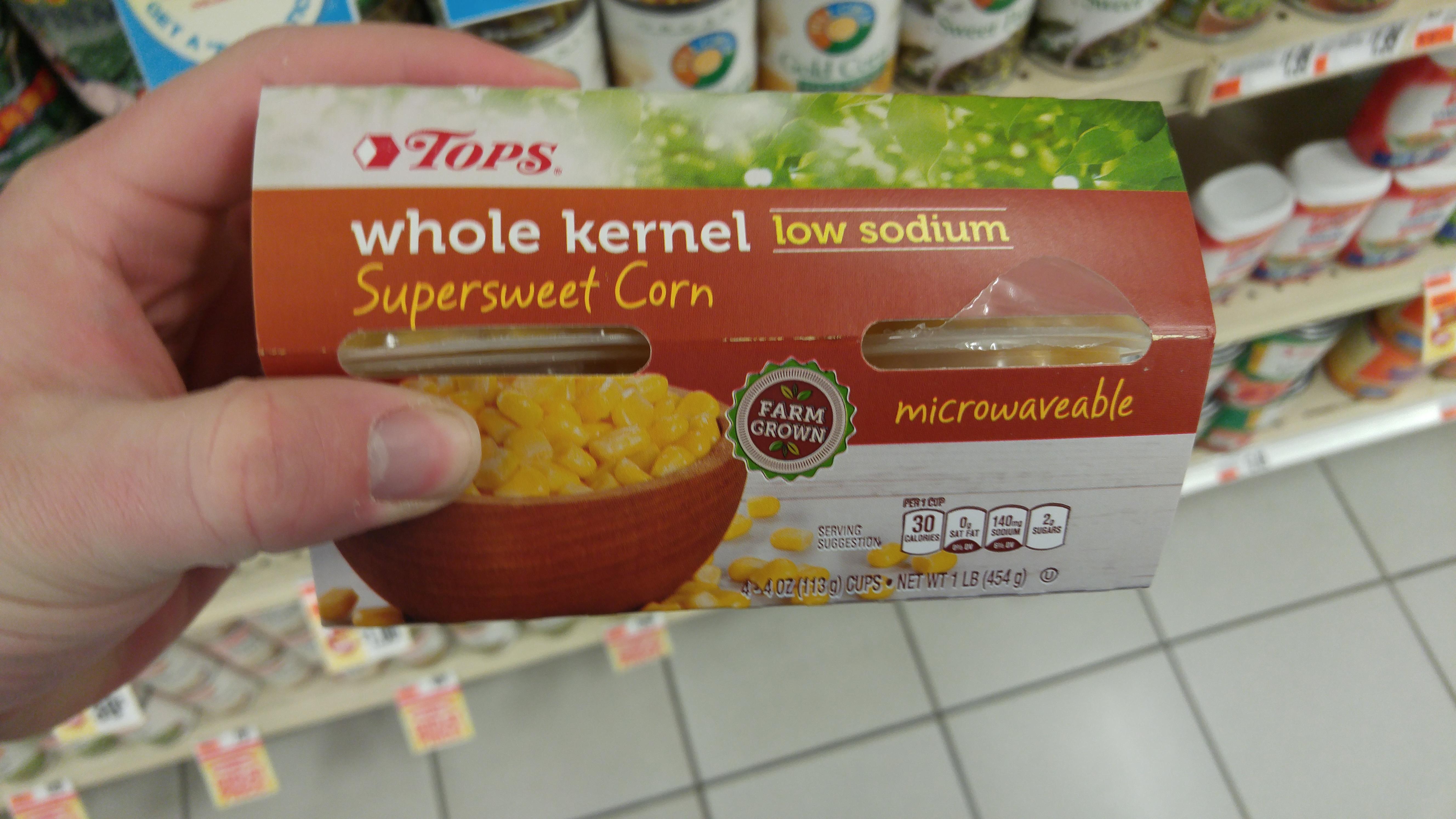 A store near me has individual cups of corn. r/mildlyinteresting