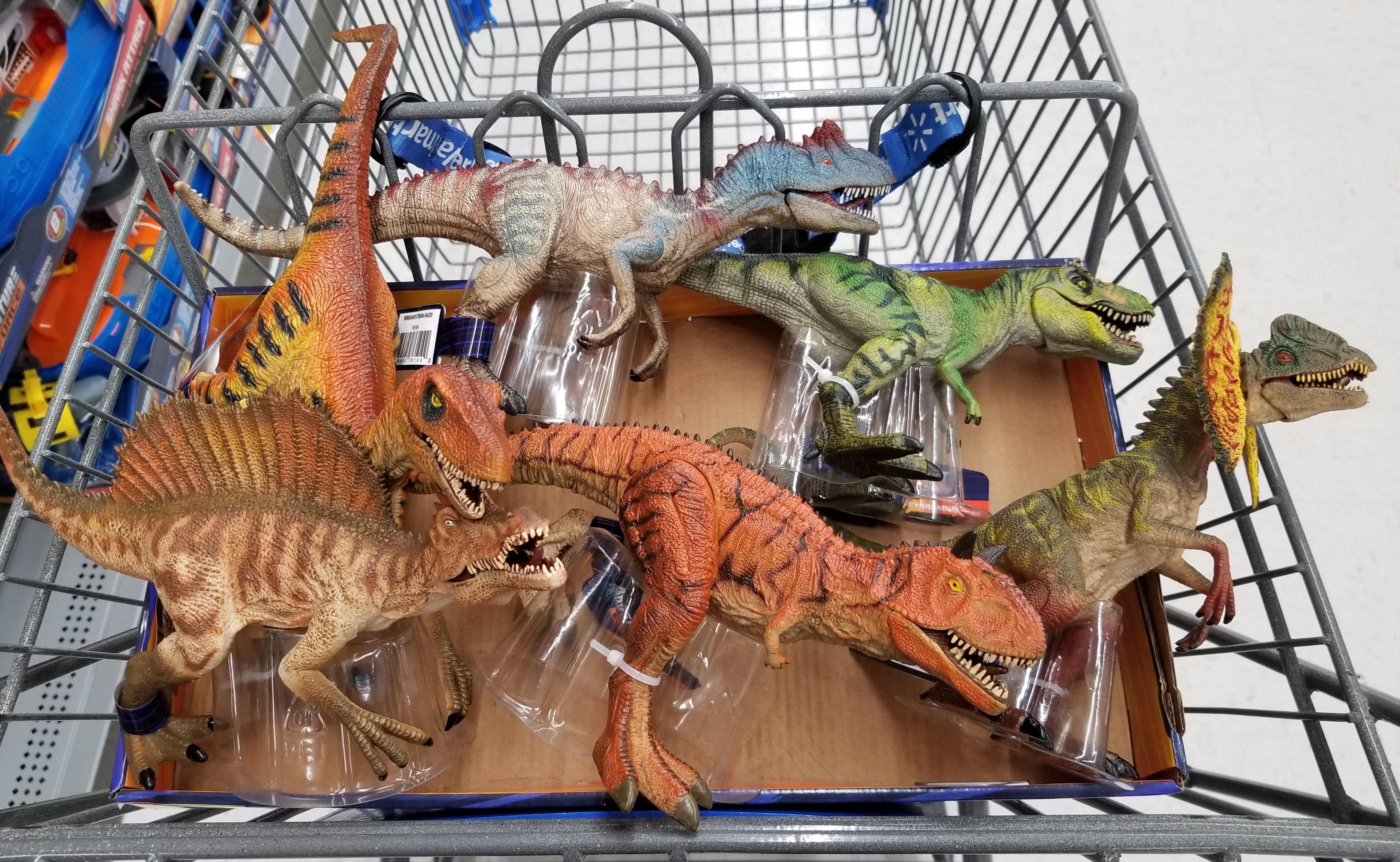 Adventure Force dinosaur figures at WalMart r/DinoToys