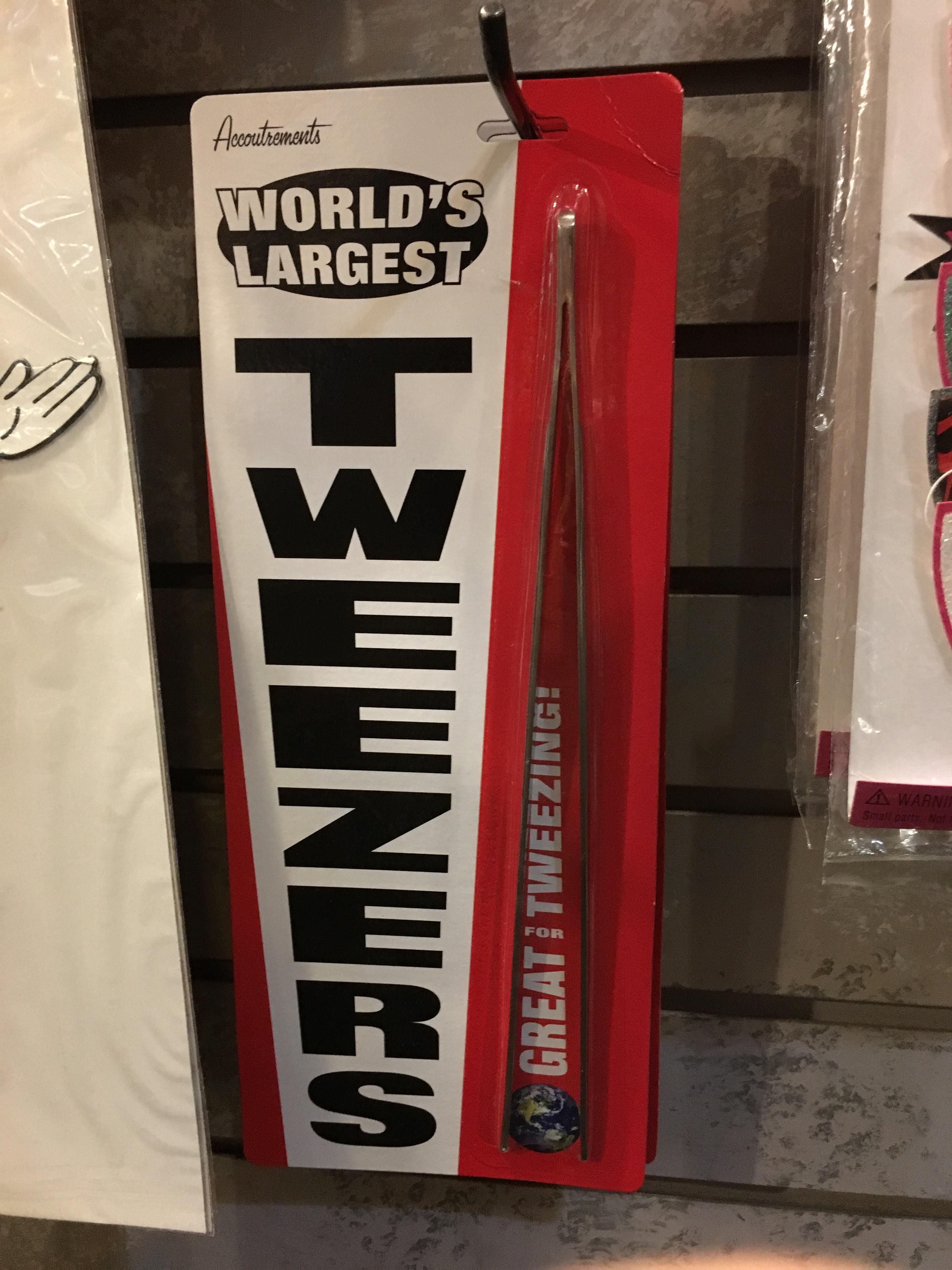 Worlds largest tweezer? Hmm let me think r/phish