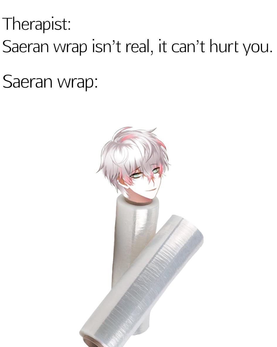 Saran wrap who? r/mysticmessenger