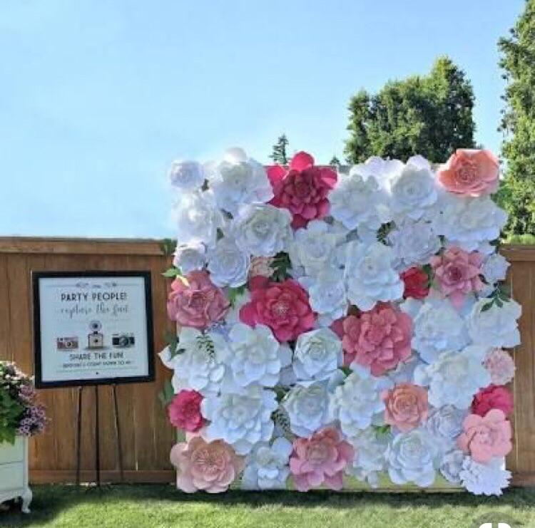 Has anyone attempted to diy their own large faux flower wall? Worth it
