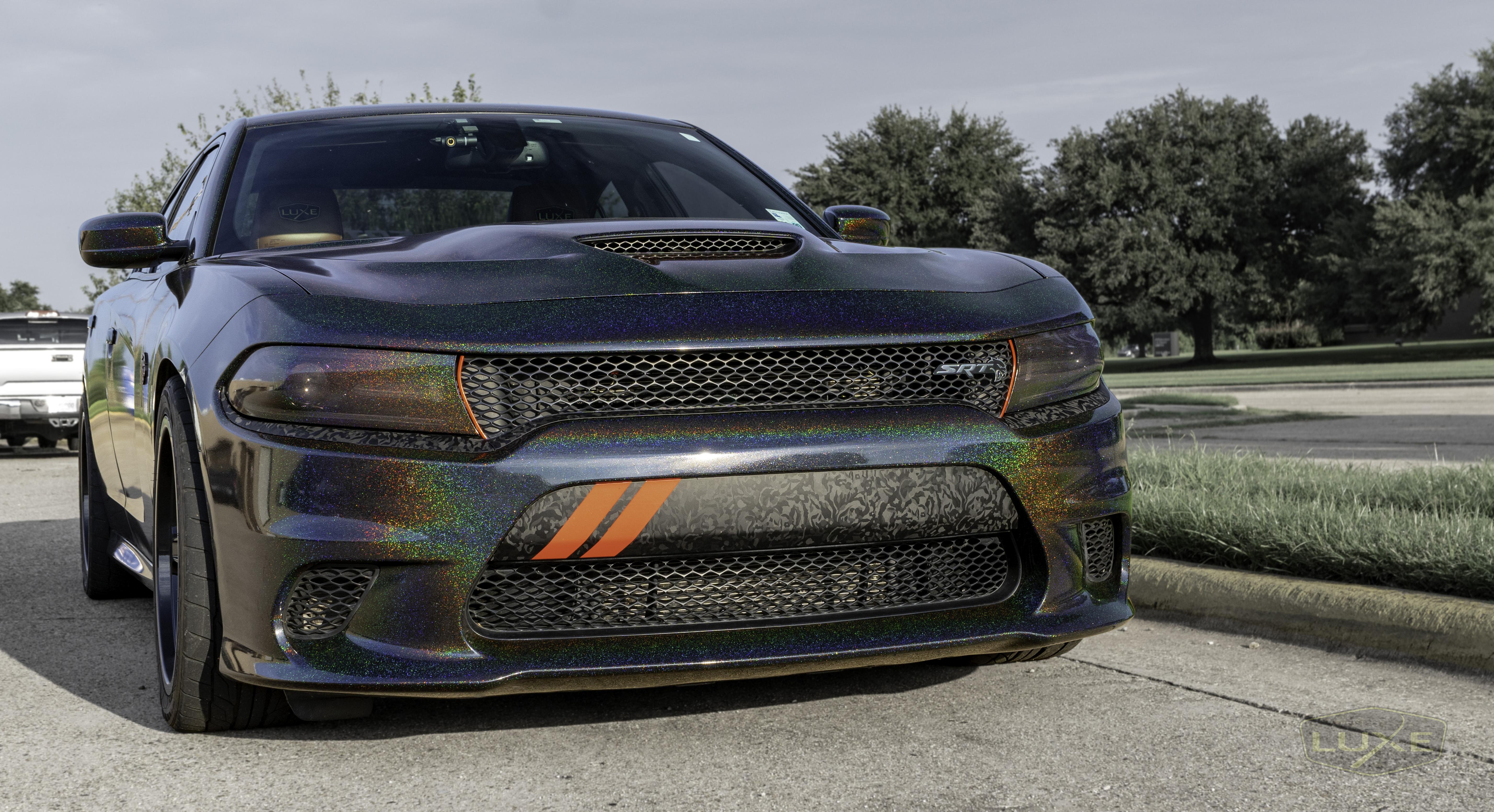 Finished the wrap on the Luxe Charger Hellcat r/Charger