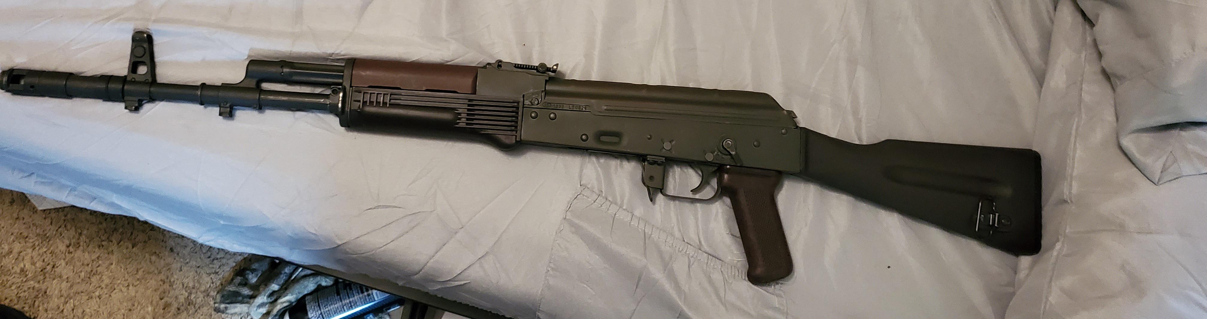 My first ak. Polish tantal kit build with og barrel ) r/ak47