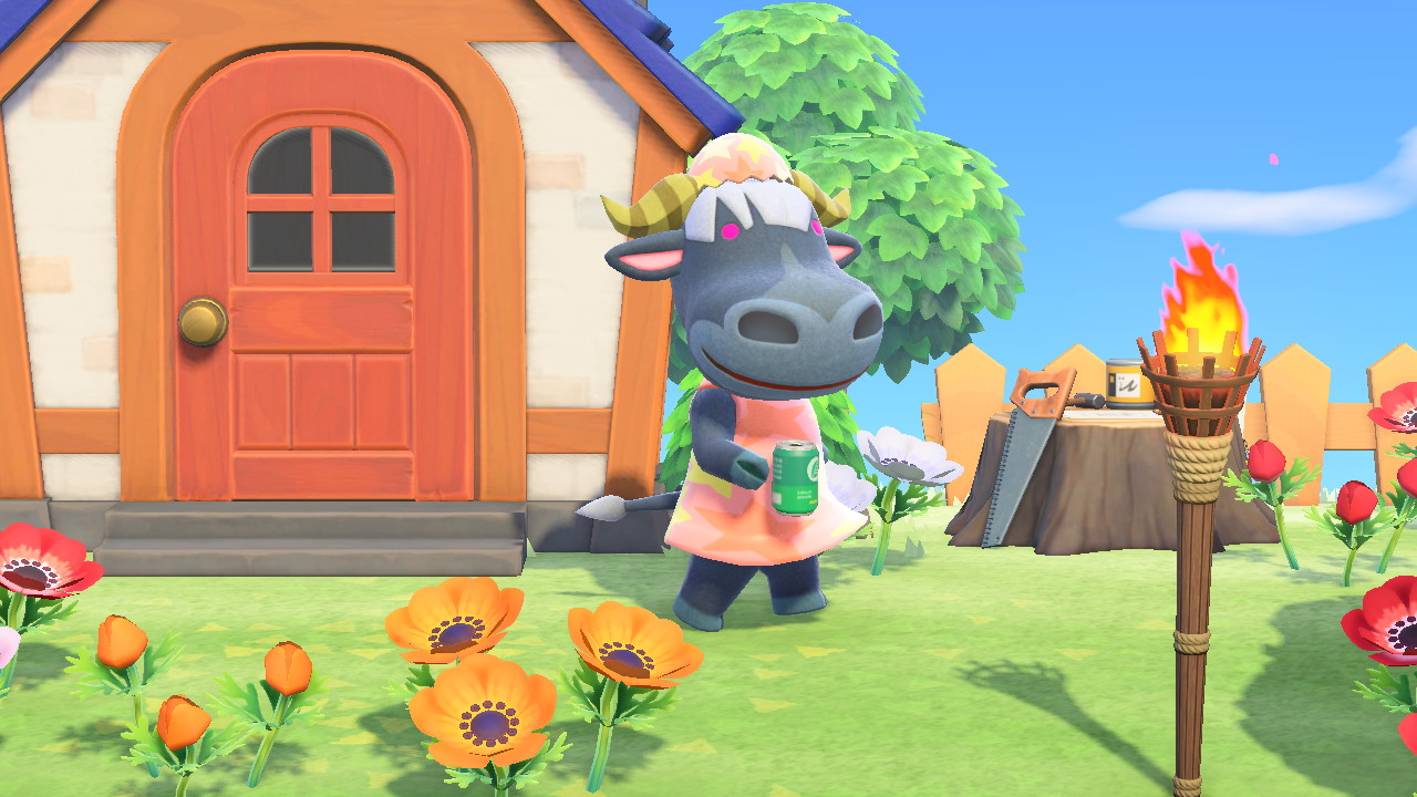 Rodeo looks a lot less cultleaderlike in his bunny day outfit. That's