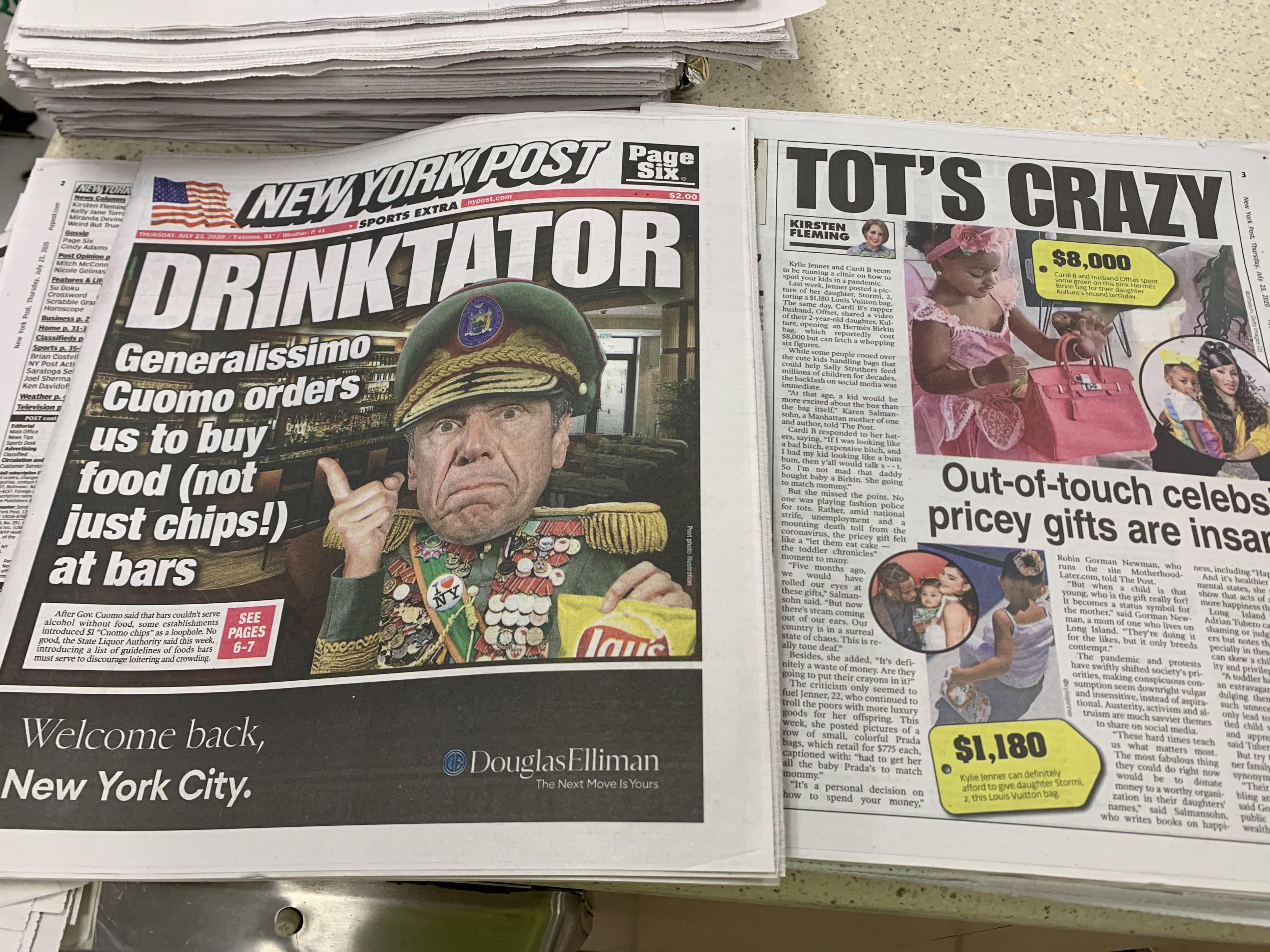 I didn't think the New York Post thing was for real until today r/UnexpectedMulaney