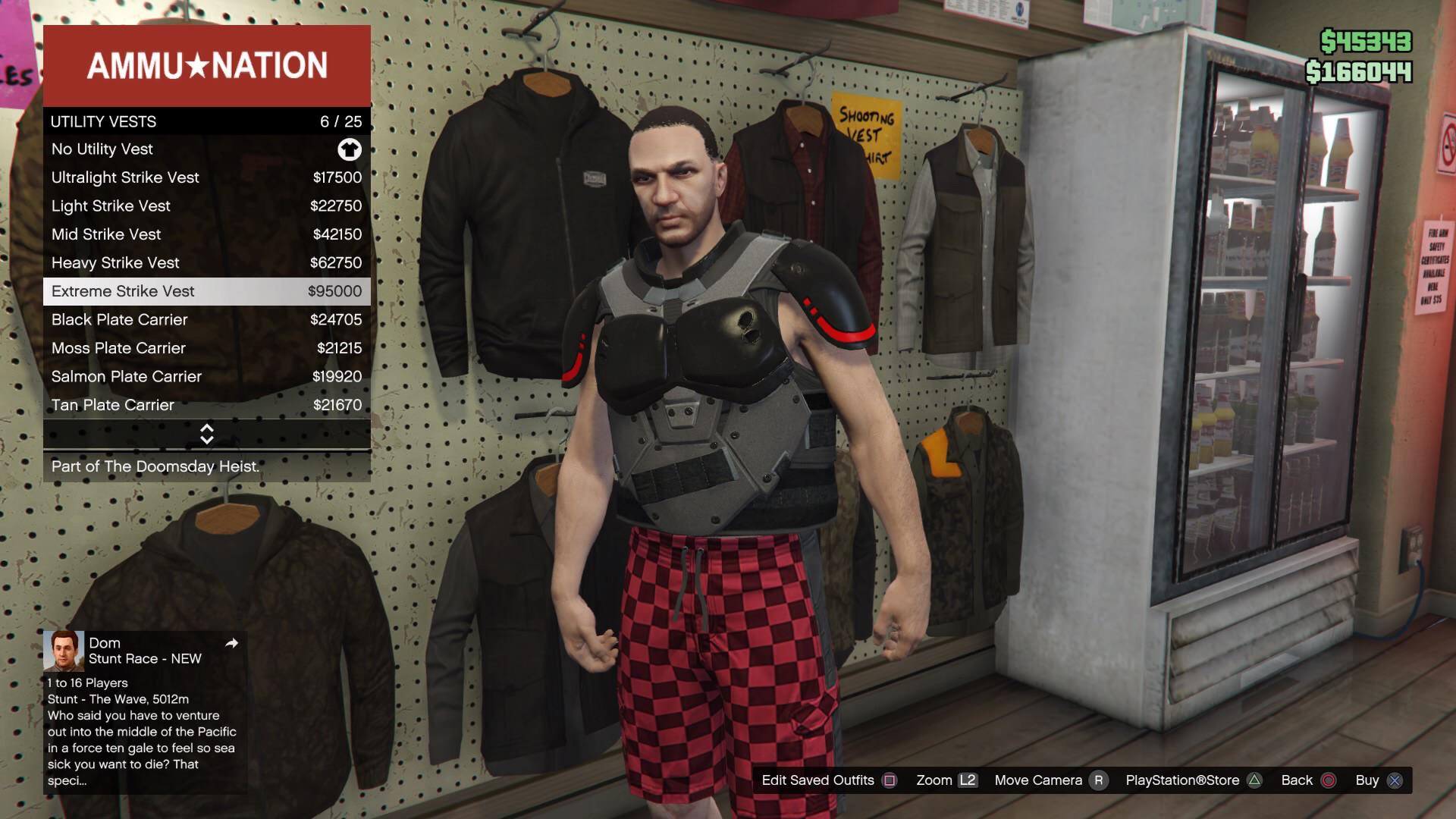 Question about vest on heist? So, I want to get a vest to perform