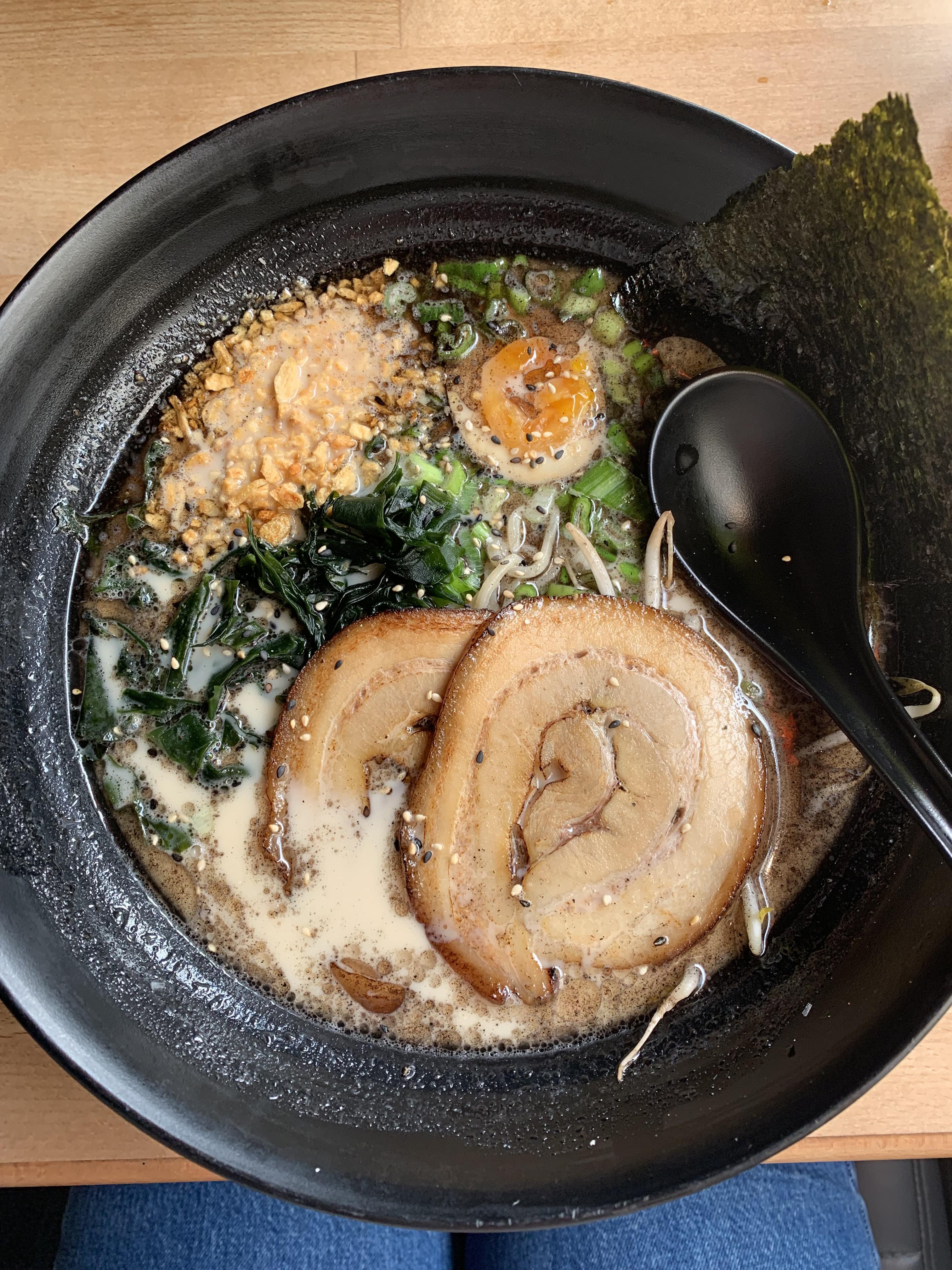 Black Tonkotsu from Maki & Ramen in Edinburgh 🍜 r/ramen