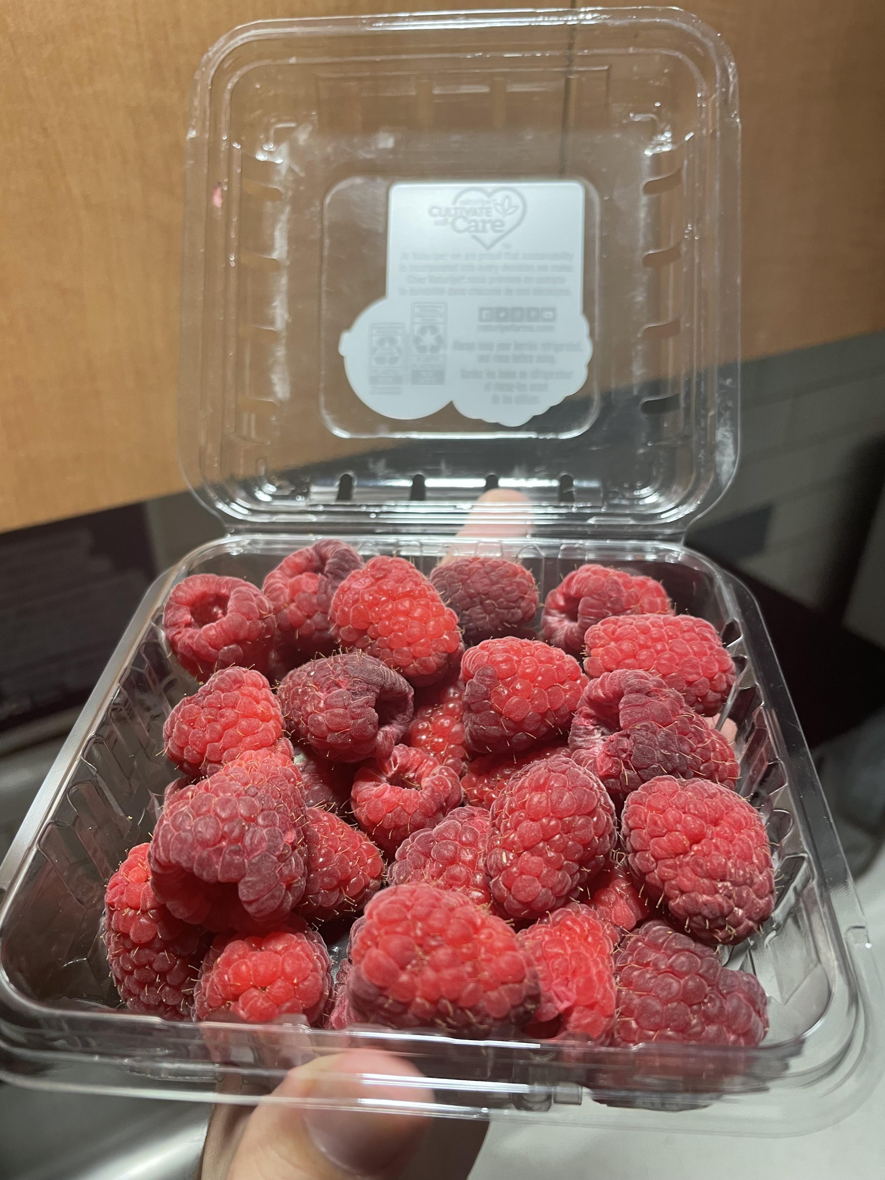 Have my raspberries gone bad? I don’t usually buy them so I’m not sure