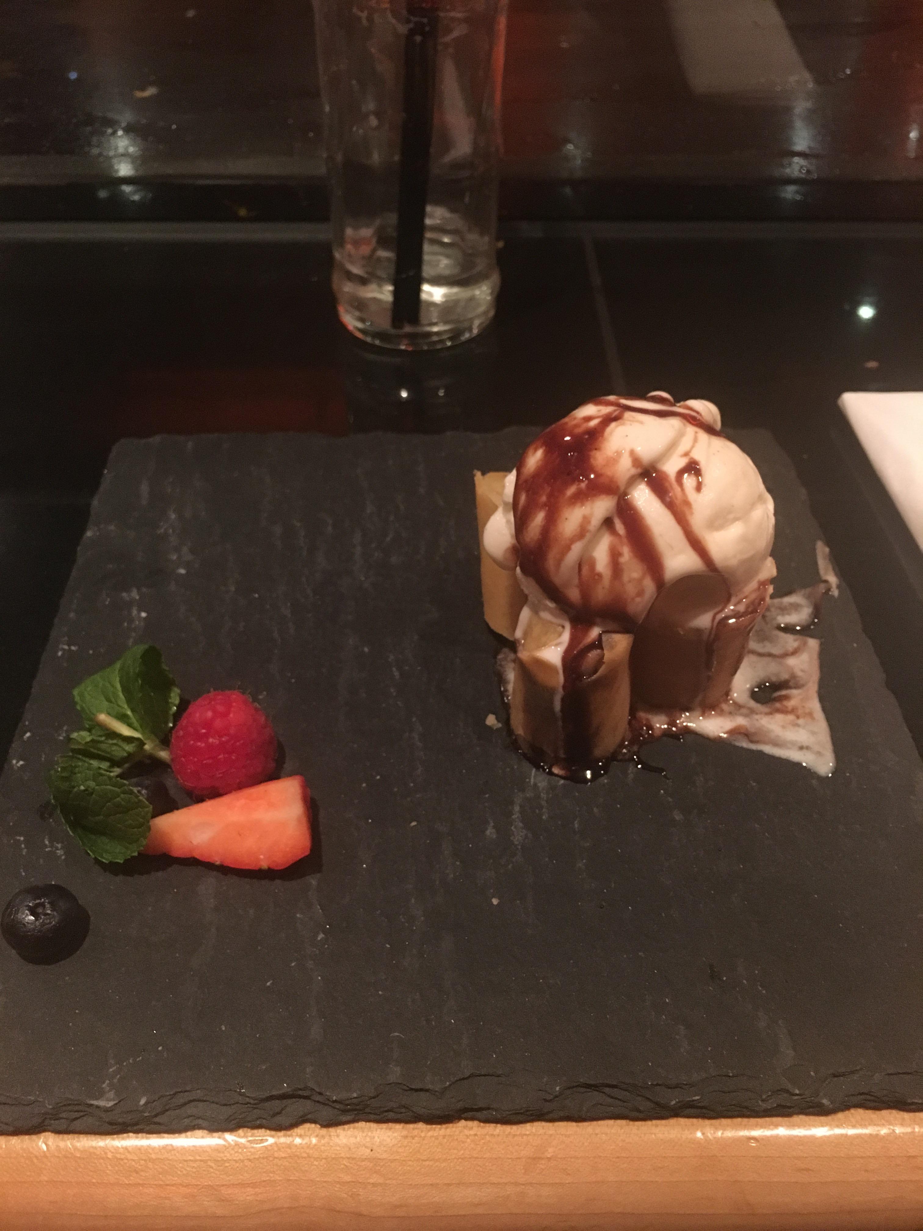Ice cream on a floor tile WeWantPlates