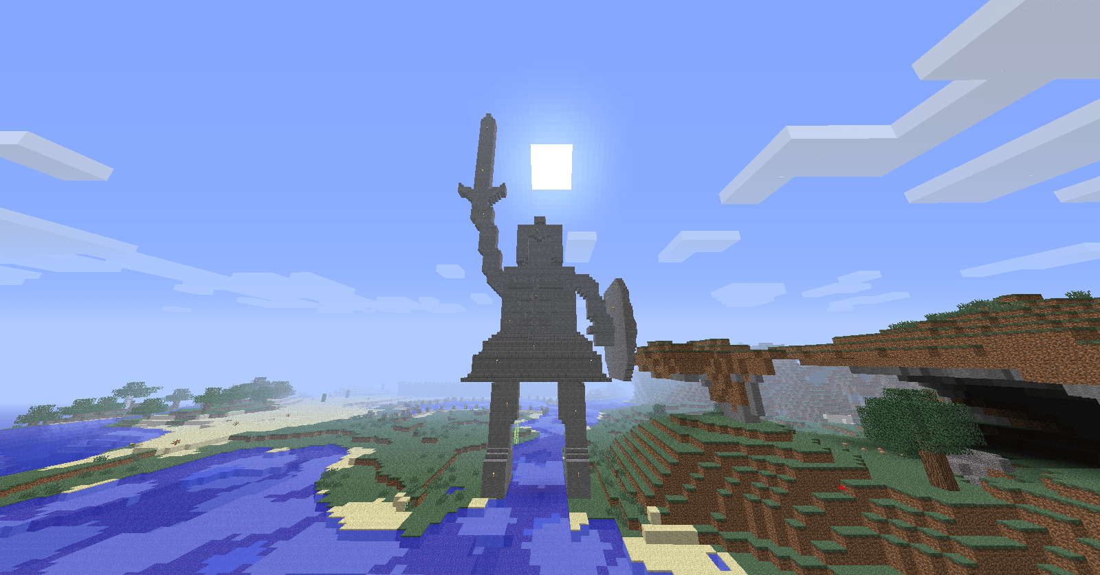 [NO SPOILERS] The statue of Braavos...in Minecraft! r/gameofthrones