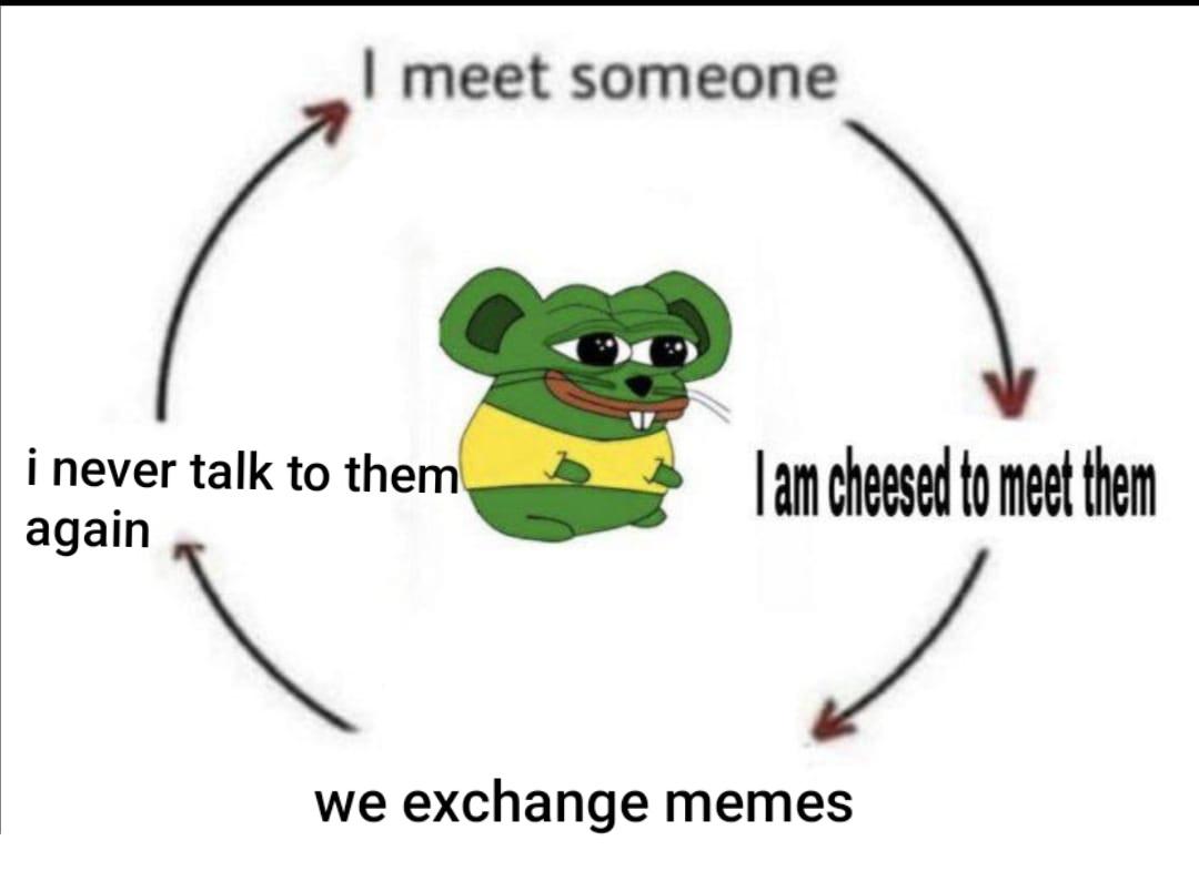 Im cheesed to meet you dankmemes