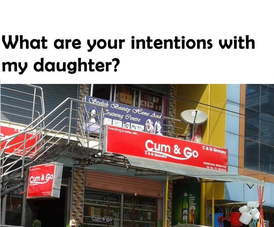 "What are your intentions with my daughter?" memes close to peak and