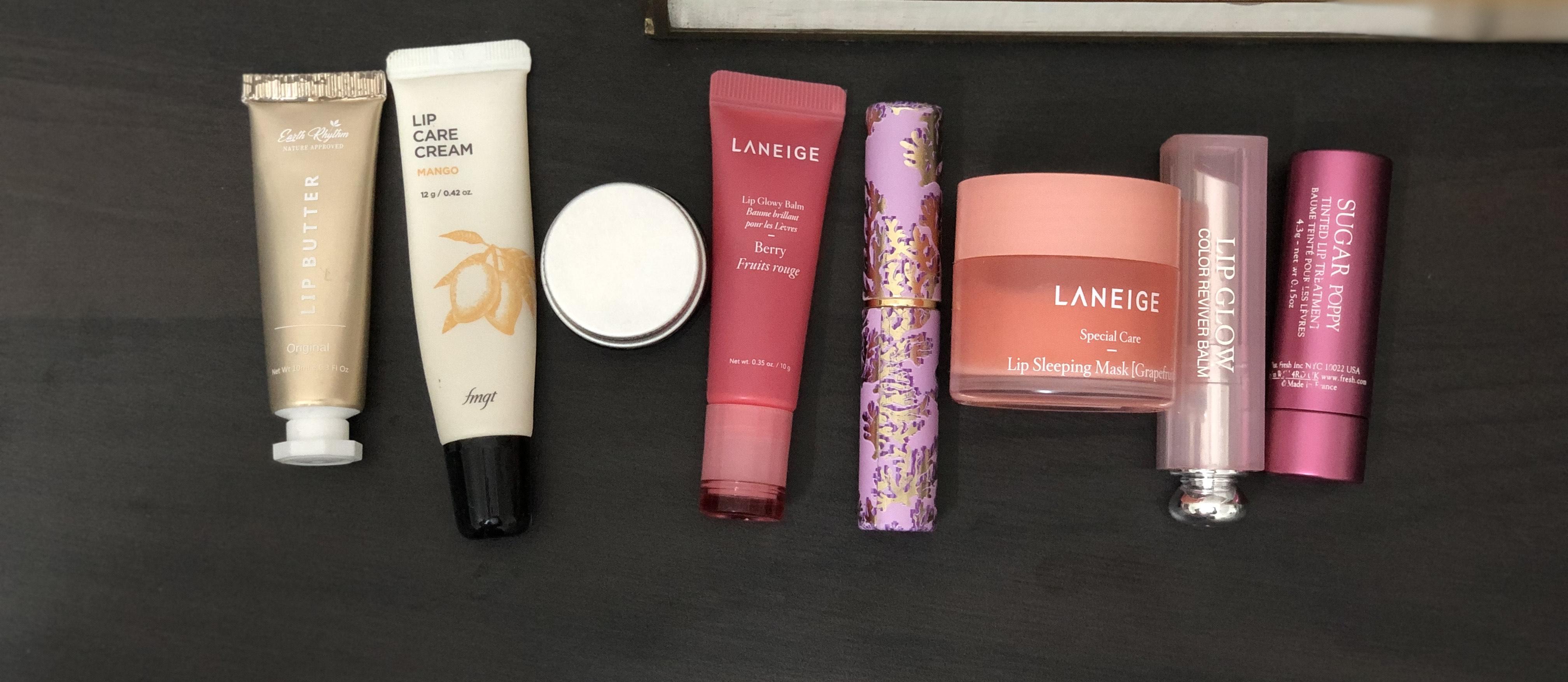 My Lip Balm collection! review in comments!! r/IndianSkincareAddicts