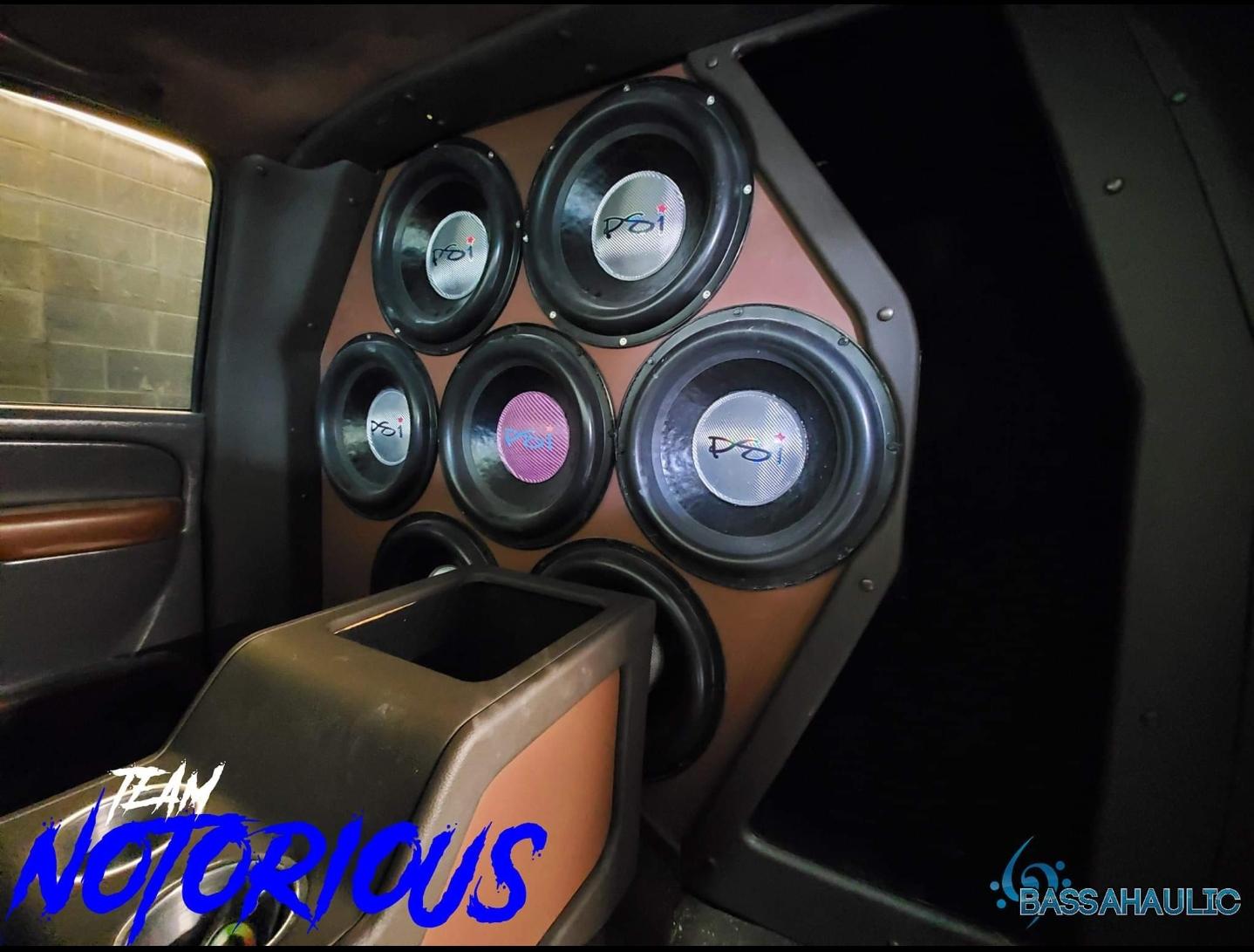 7 Psi Platform 5 15"s on 7 Sundown Audio SCV7,500's .5ohm r/CarAV