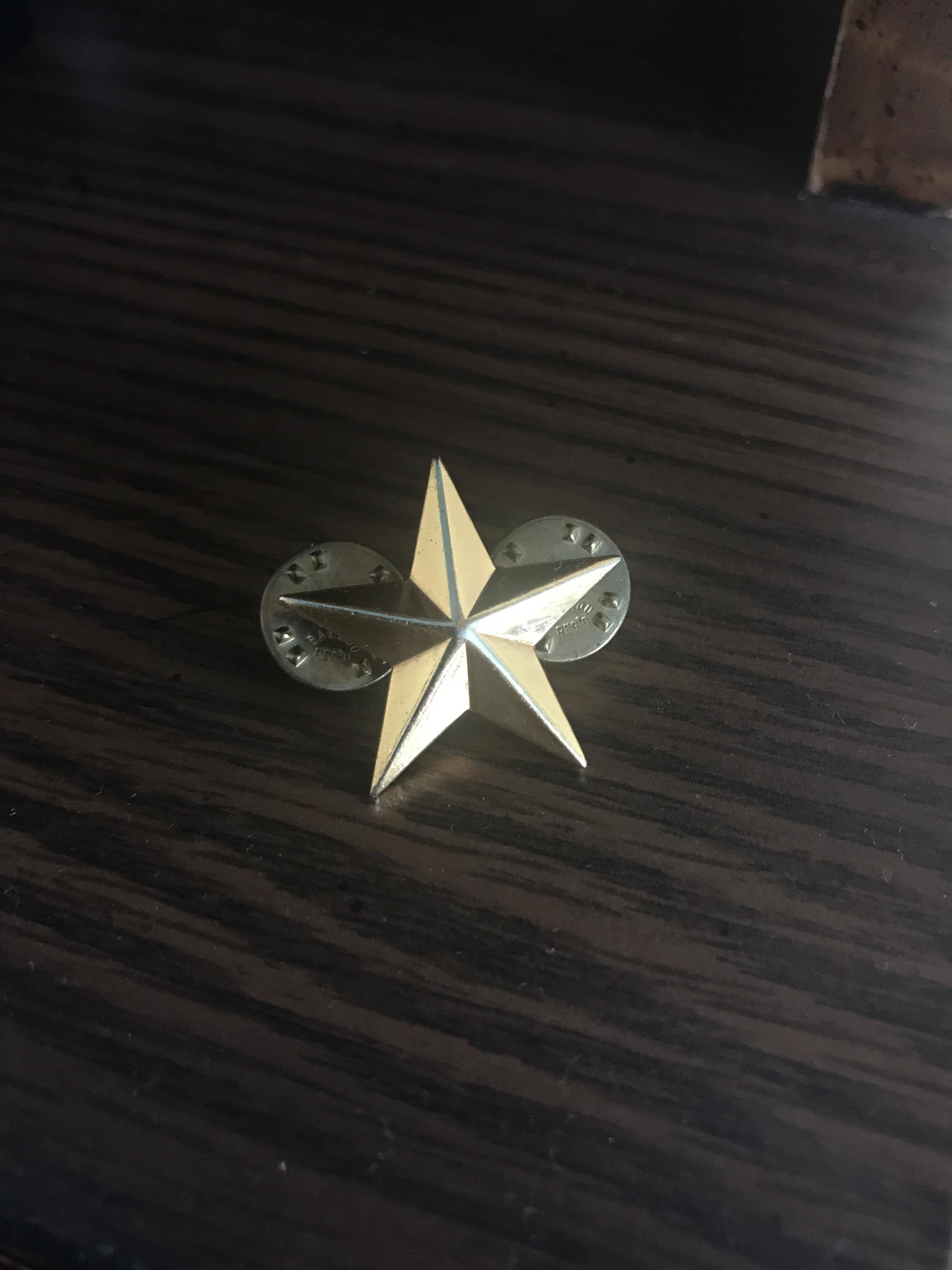 Origins of this pin? Backings say “Ballou Reg’d” whatisthisthing