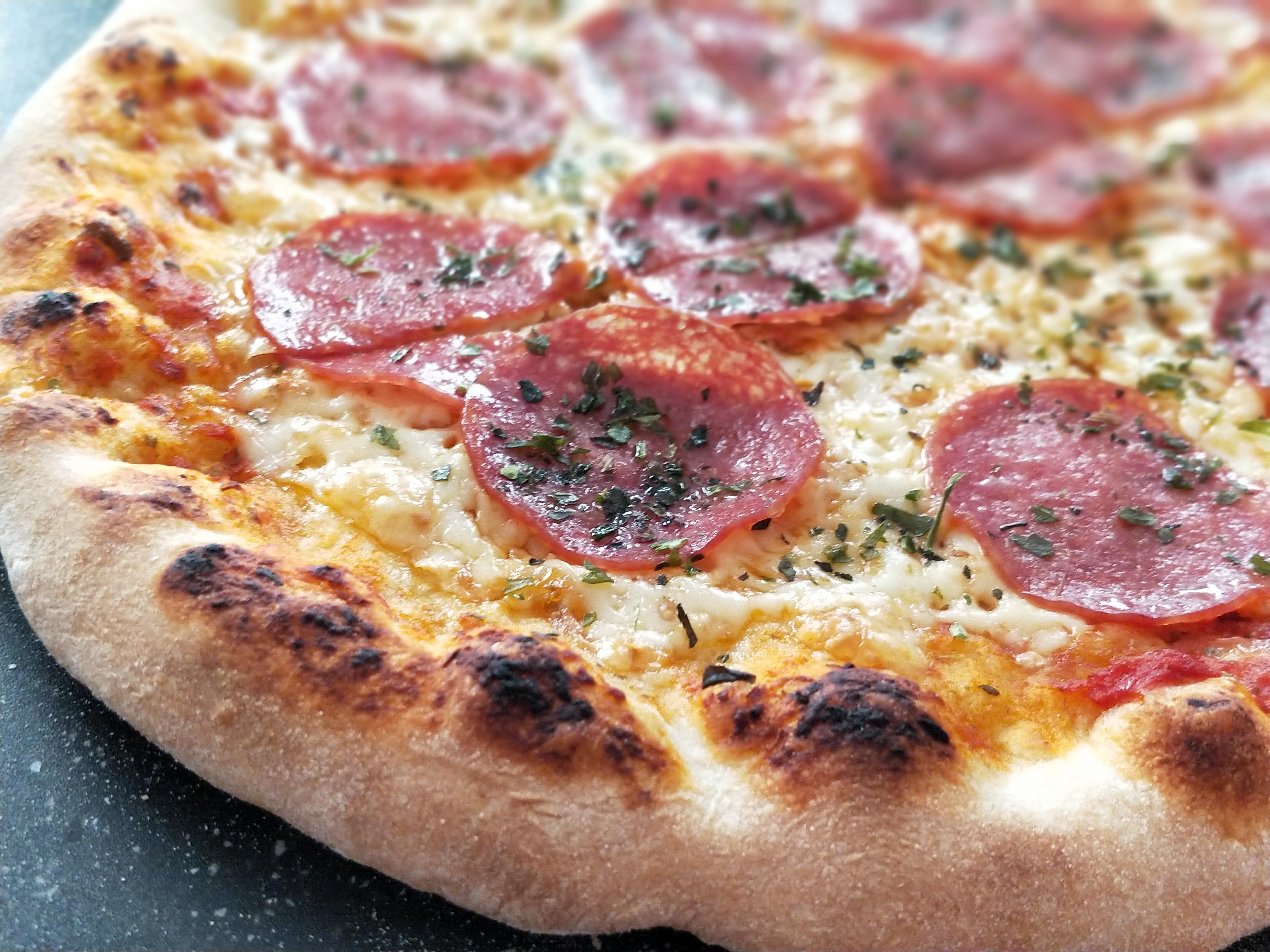 [Homemade] Pizza Salami r/food