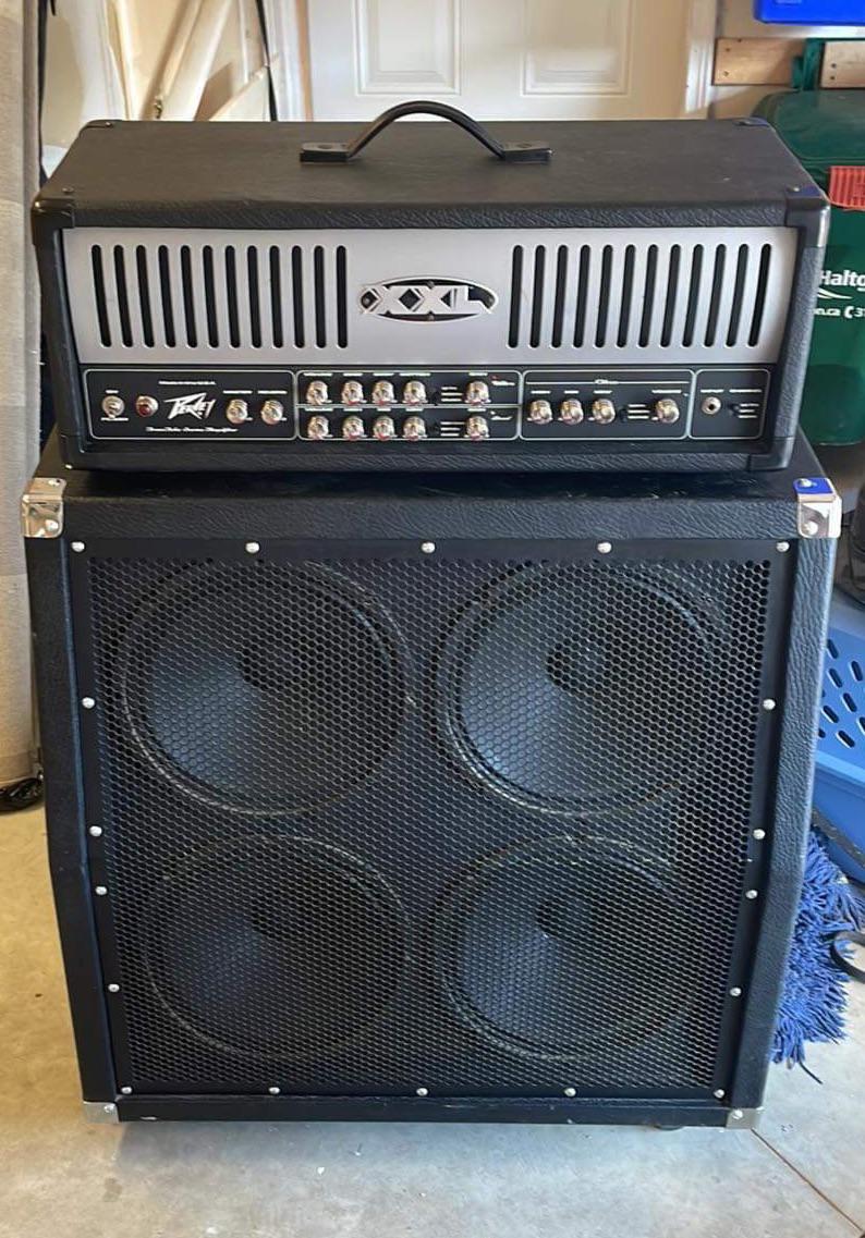 Got a Peavey XXL 100 today. This is an amazing solid state amp. r