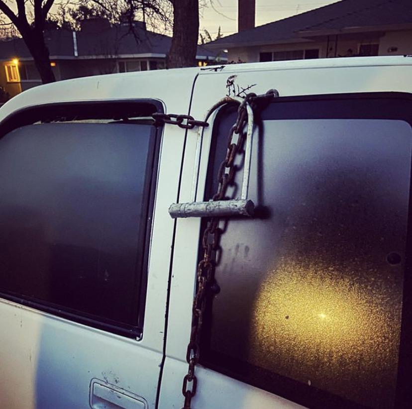 Spotted a while back near Shields and Fruit. If this ain’t the most