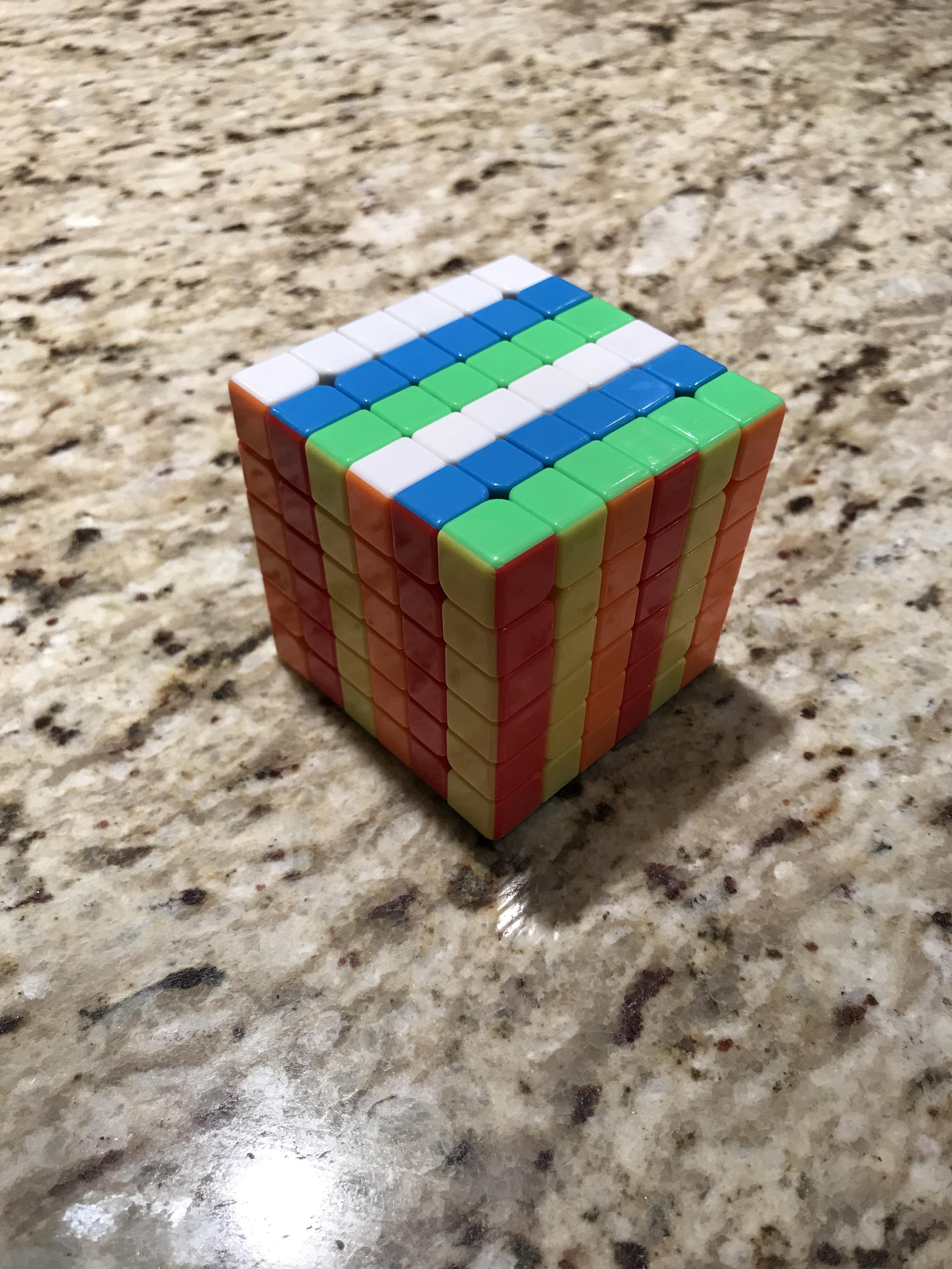 Tom Park's pattern extended to a 6x6 cube r/Cubers