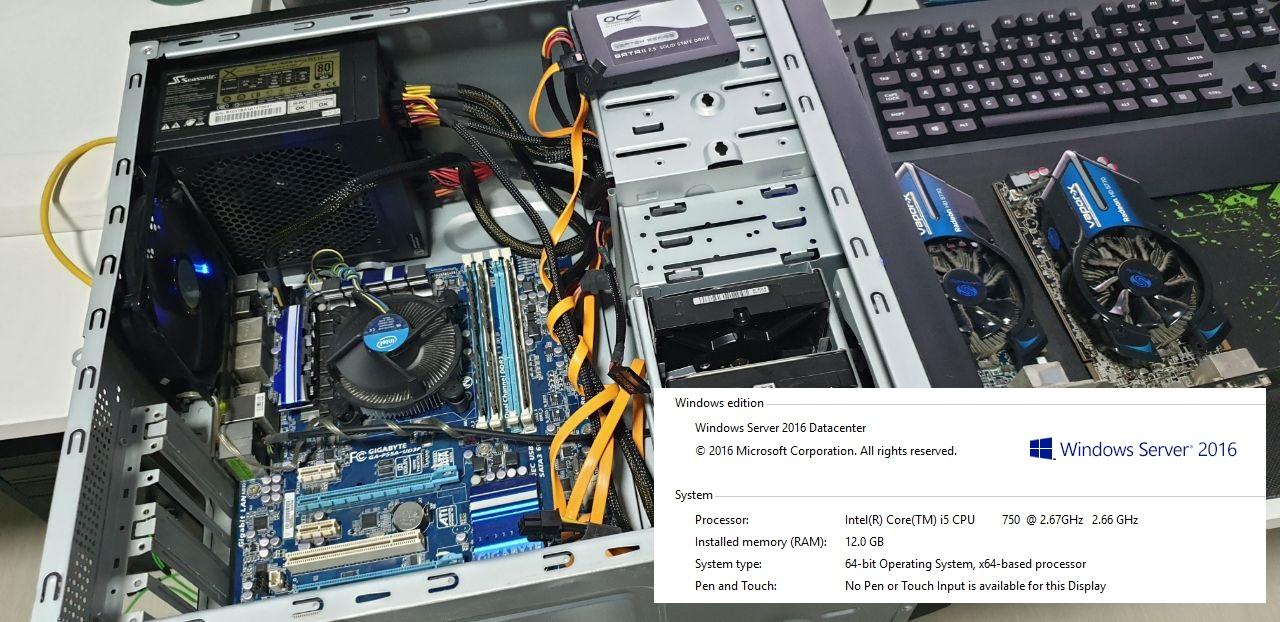 Repurposing my 10yearold desktop r/homelab