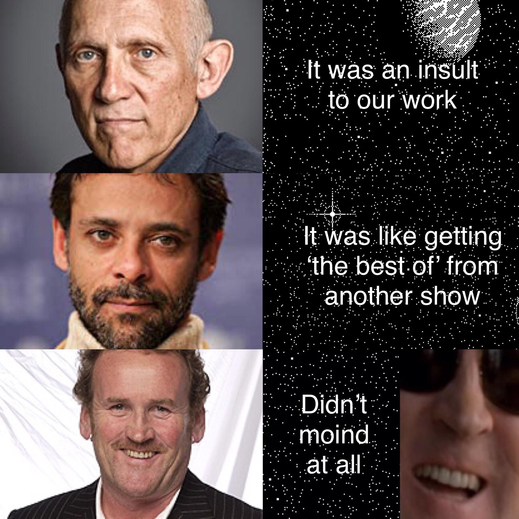 What was it like when they added Worf, a TNG character, to DS9