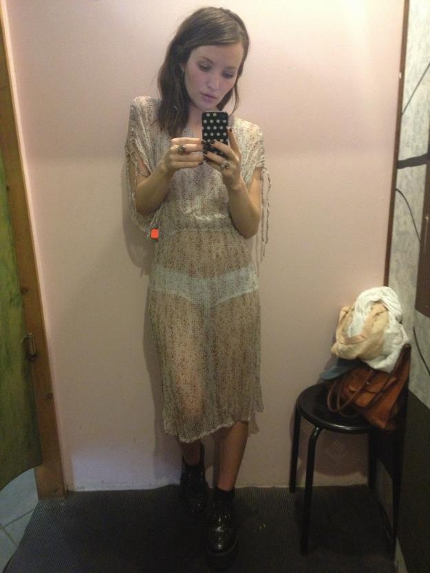 Changing room selfie, : emilybrowning