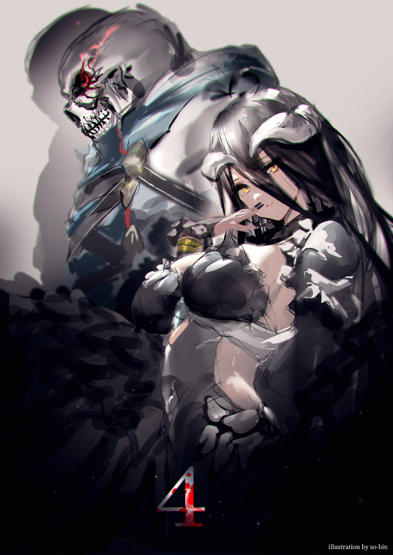 Overlord 4 Official Commemorative Illustration (art by sobin) overlord