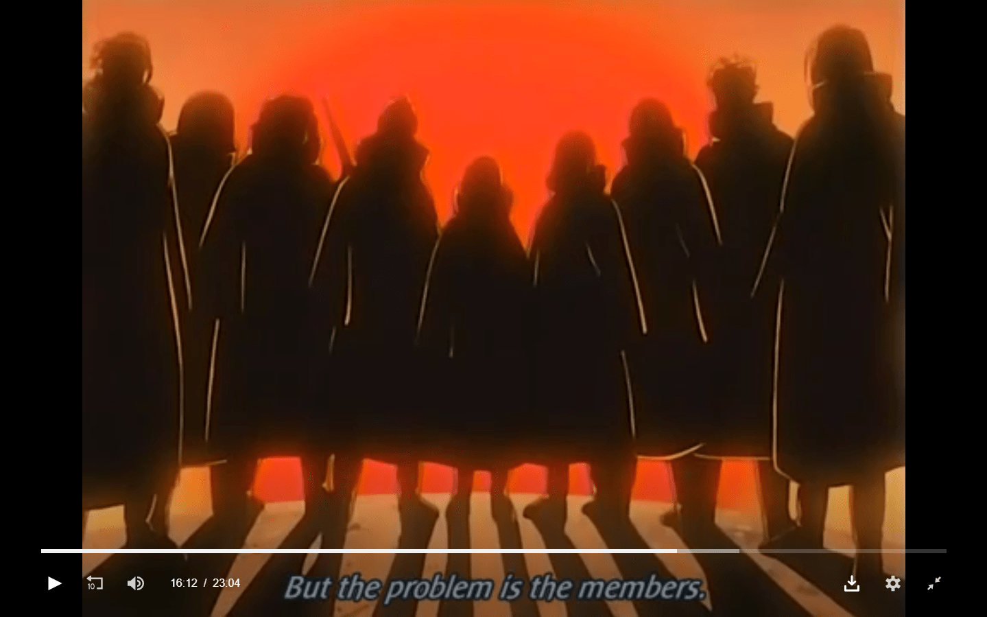 The first "appearence" of Akatsuki squad in Naruto, what do you think