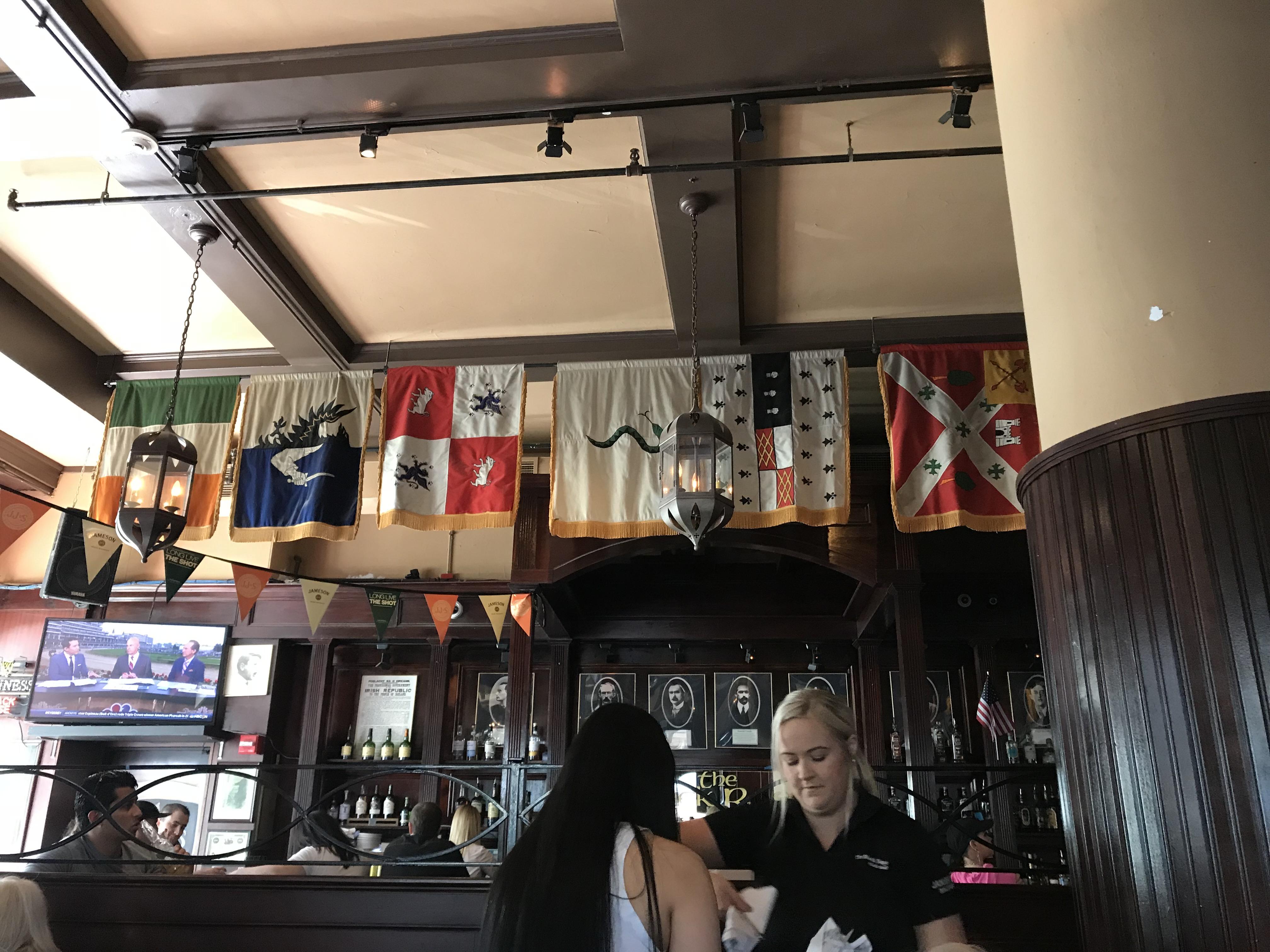 At an Irish bar any help vexillology