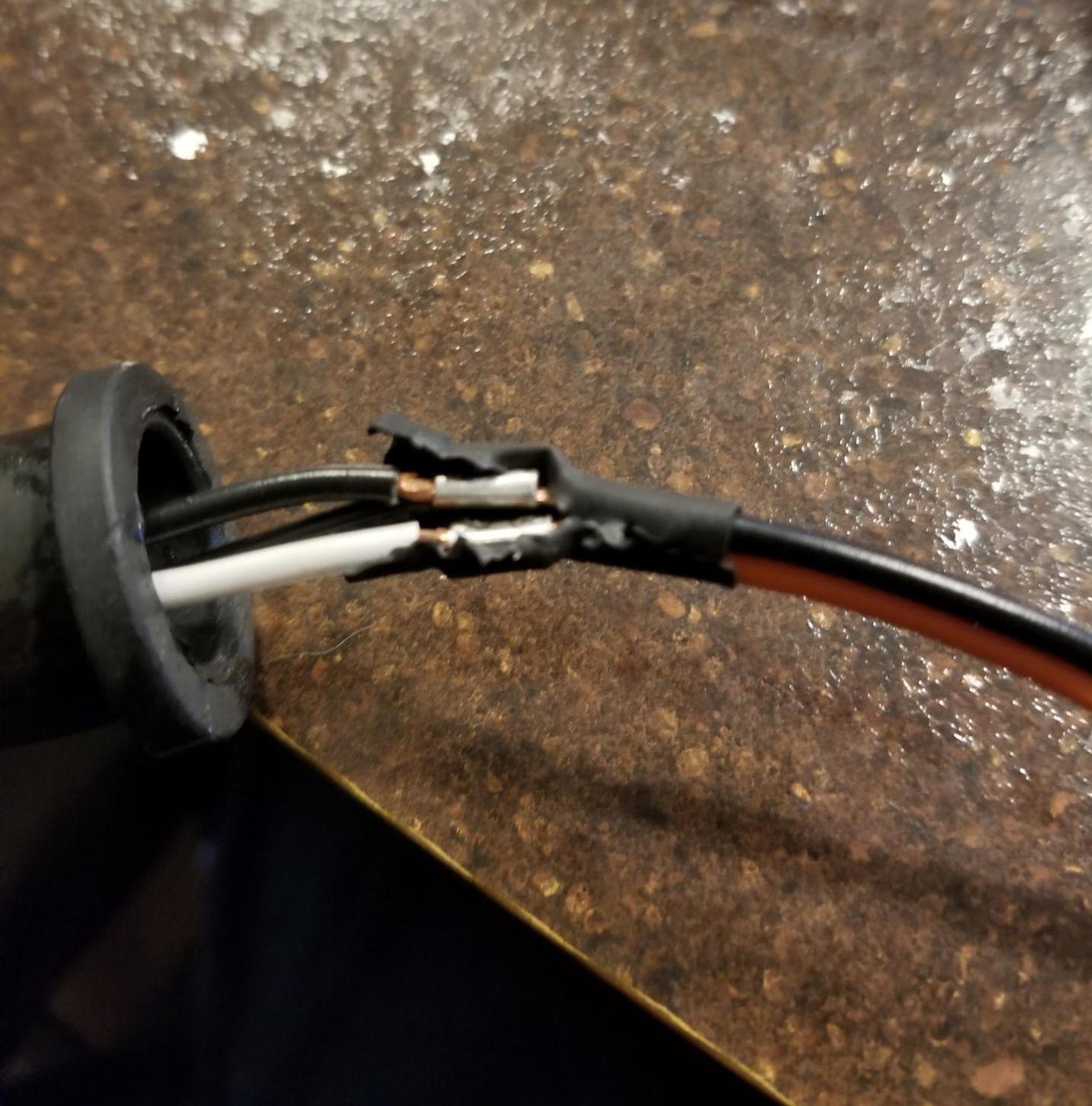 Friend just installed a new taillight harness and the whole car started