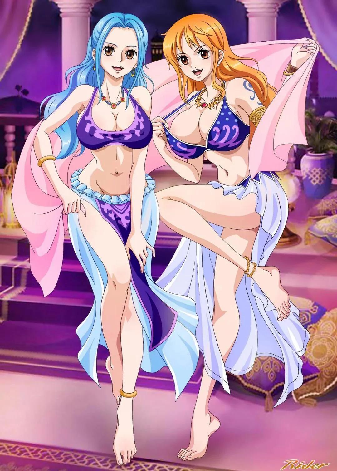 vivi and nami : onepiecehentaii1