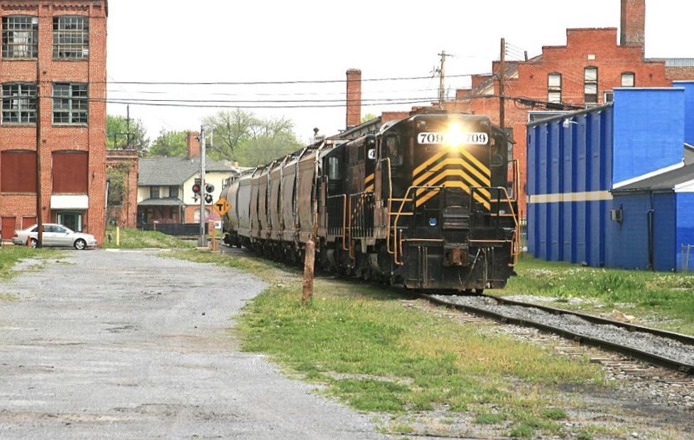 The daily Winchester and Western local travels through the old