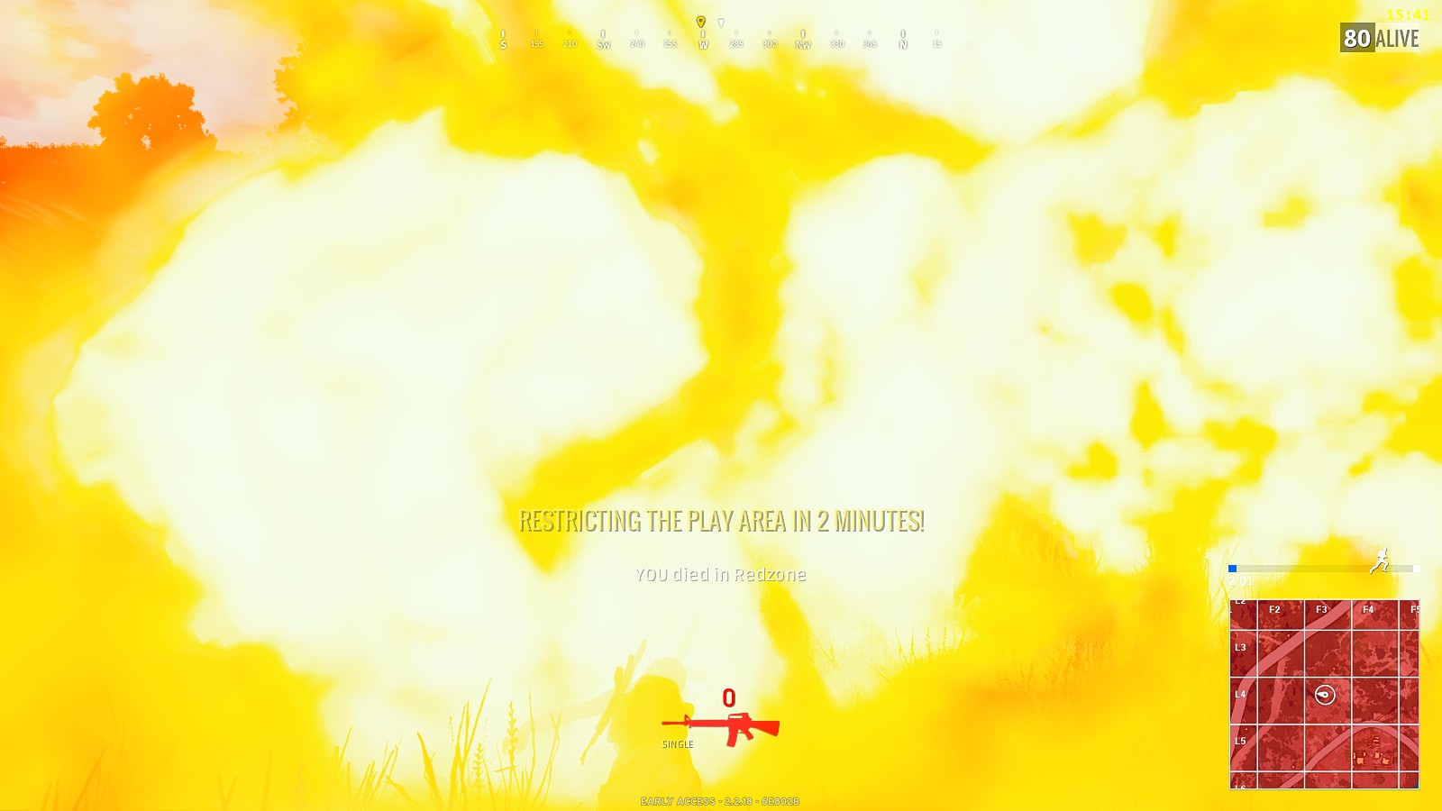 "Nah, I'll never die in the red zone." r/PUBATTLEGROUNDS