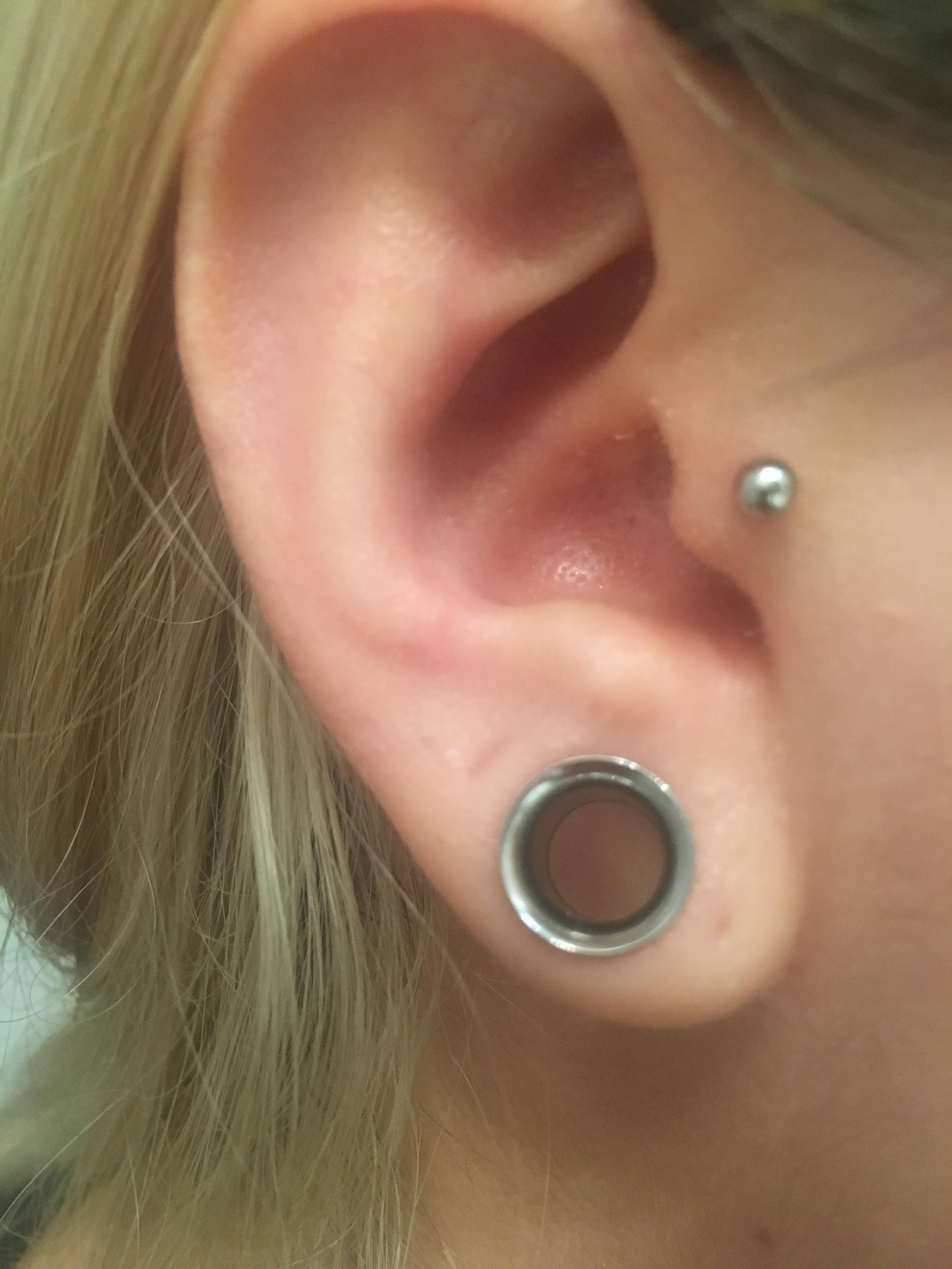 Recently stretched to 0g, enough space to go up a few sizes? r/Stretched