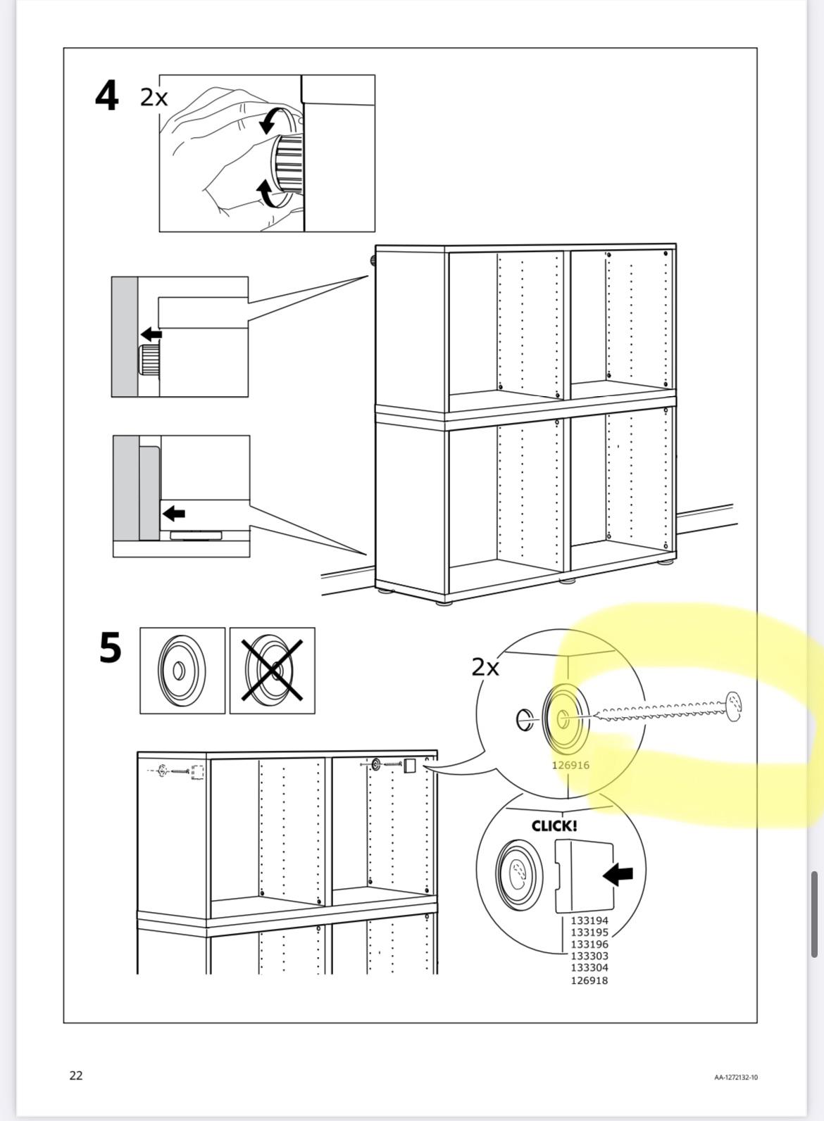 Can’t find these screws for Besta : r/IKEA