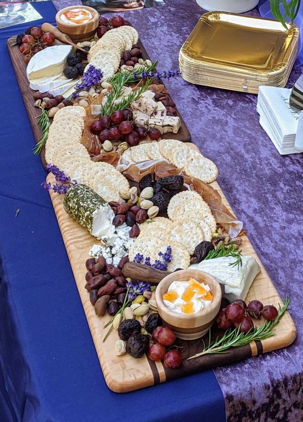 The most important cheese board I've ever made for my best friend's