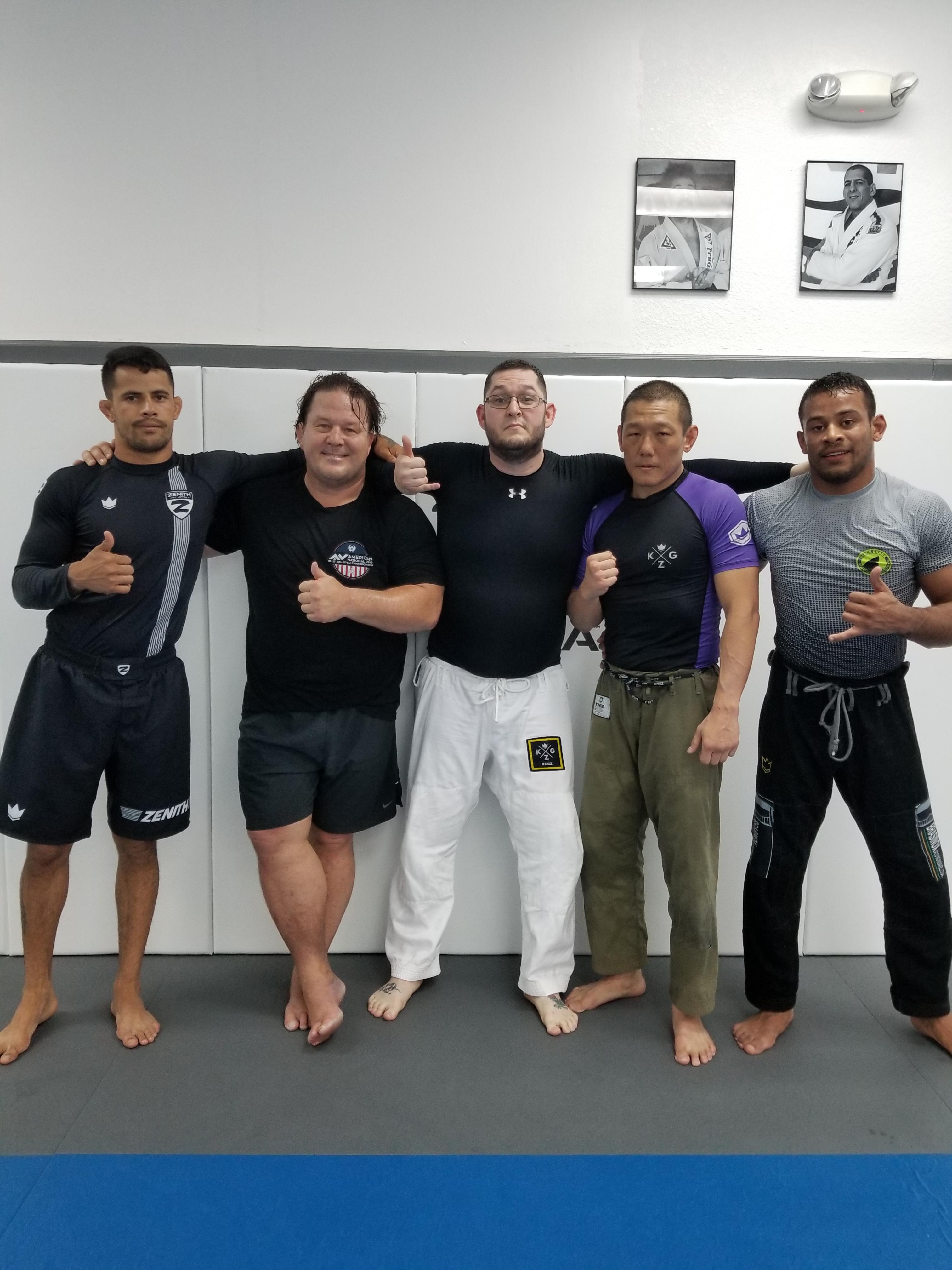 It was my last day at Drysdale Jiu Jitsu in Las Vegas before I move to