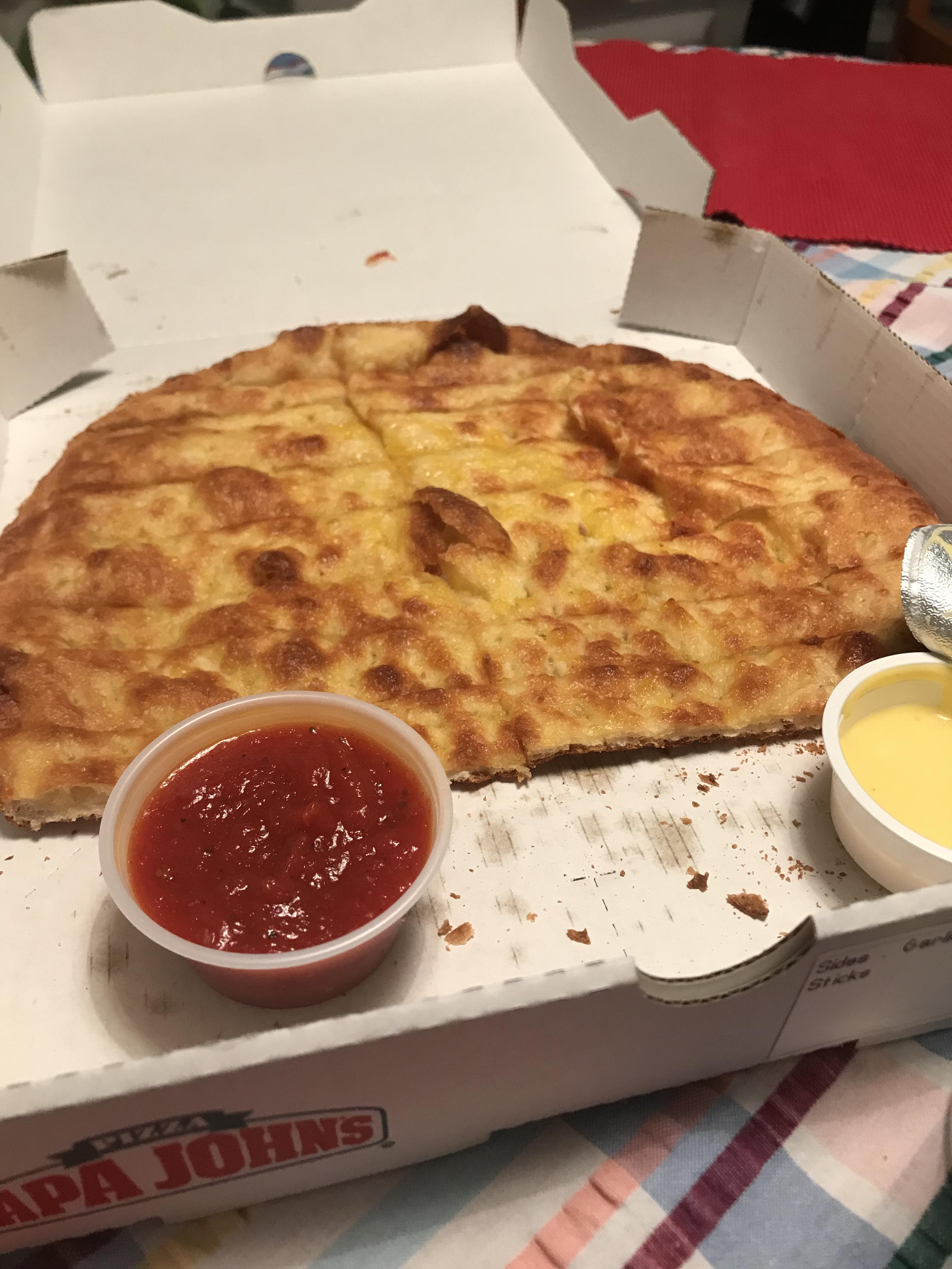 Papa Johns Cheese Bread