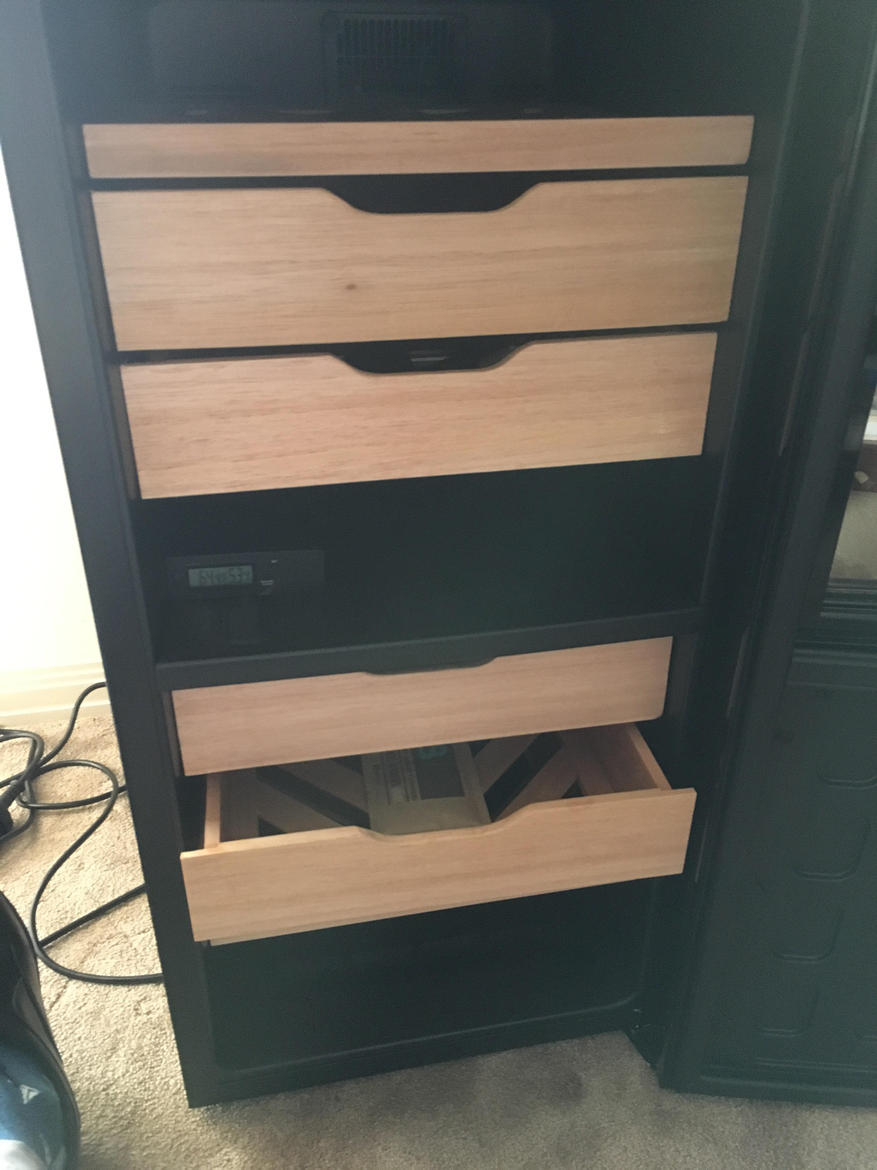 Custom cedar drawers! r/cigars