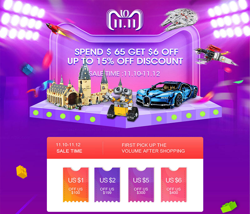 Leave code wordreddit to get the discount before 11.11 at aliexpress