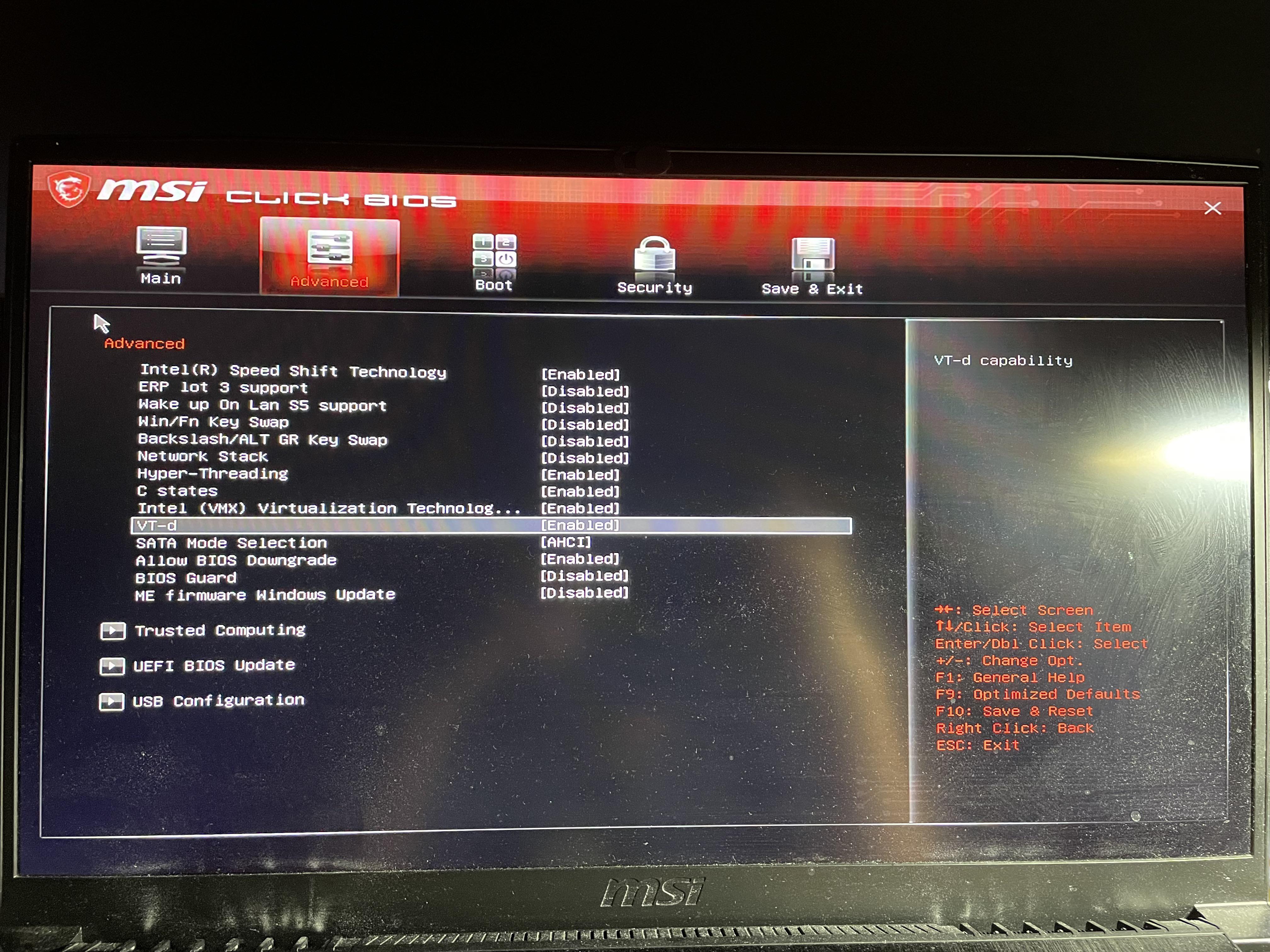 How Do I Mflash on the old version of the MSI Bios on the laptop? r