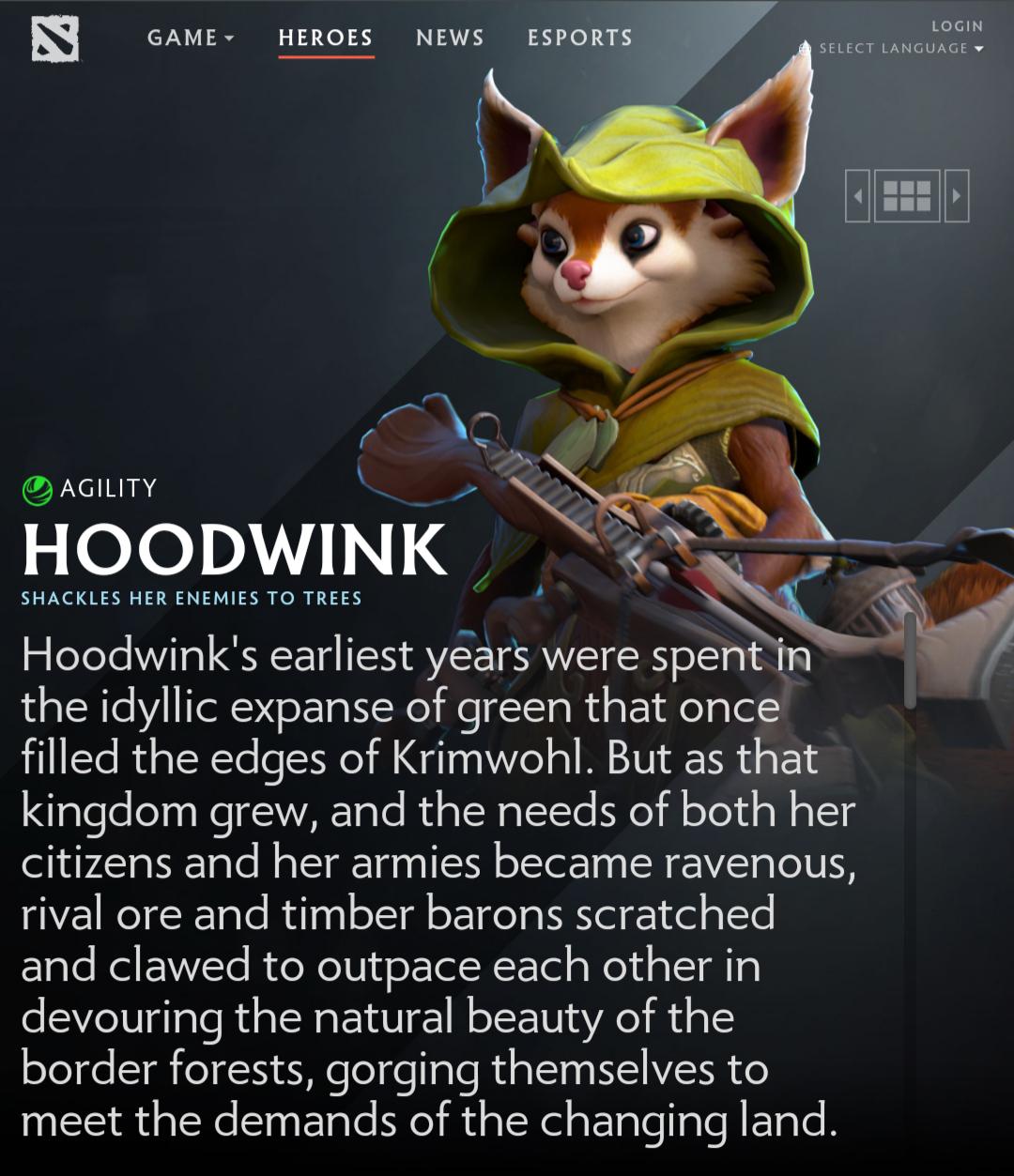 What is Hoodwink's real name? Does she even have a name? Is Hoodwink