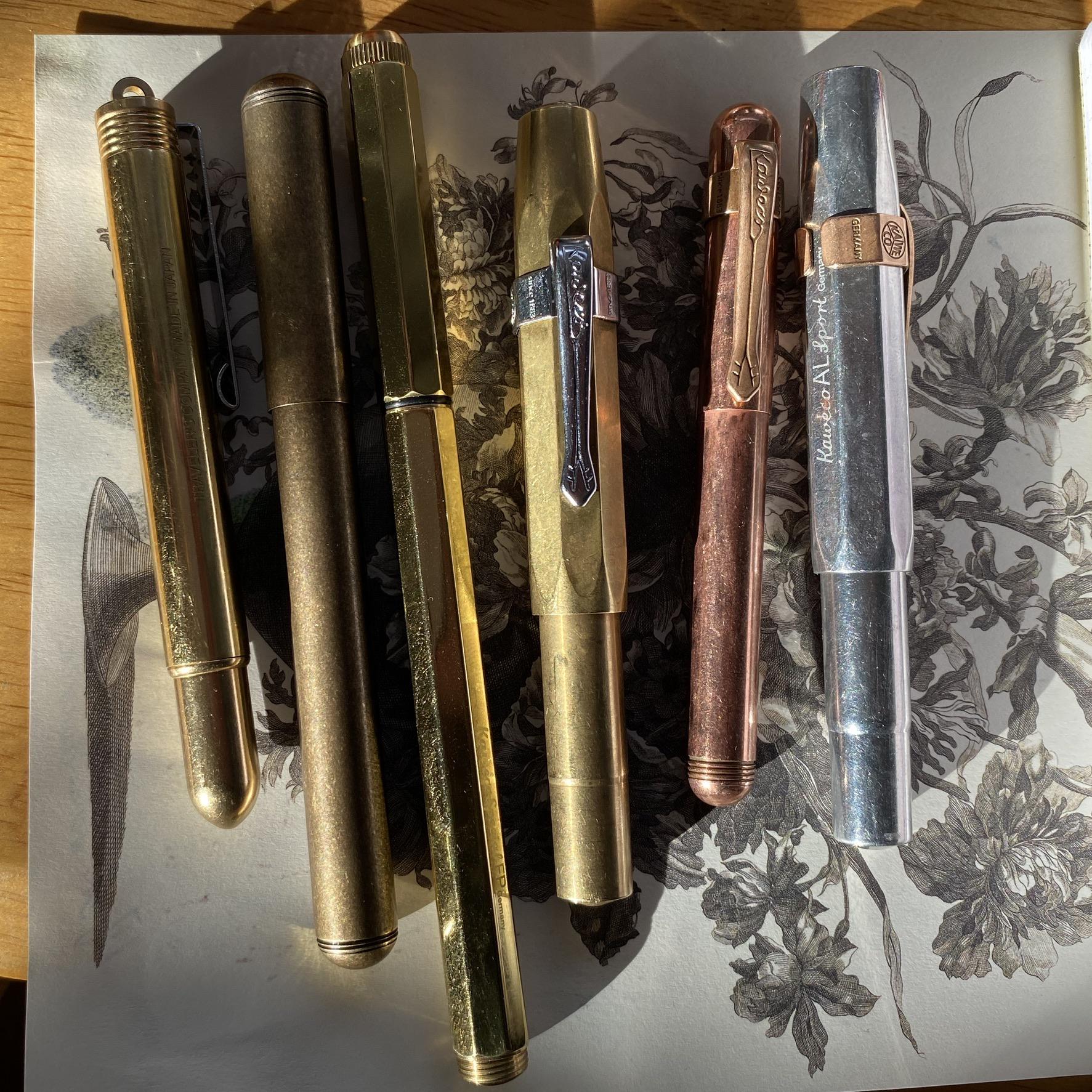 Brass brass brass brass! And copper and aluminum too ) r/fountainpens