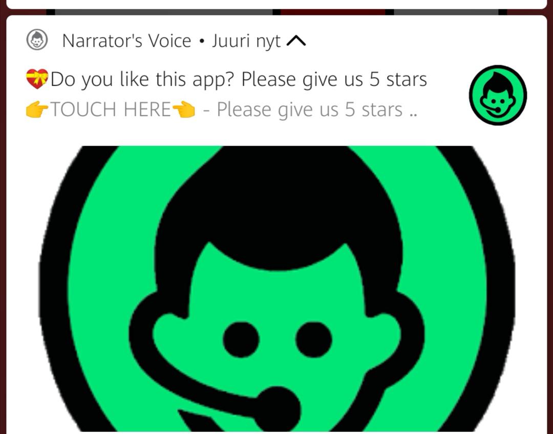 This notification I can't swipe it away. r/assholedesign
