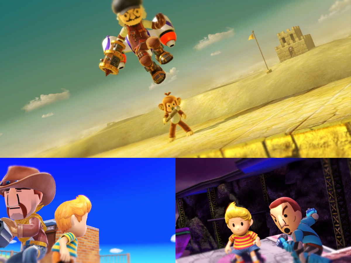 Made some Mother 3 Miis! Fassad, Salsa, Flint and Duster. Who's next