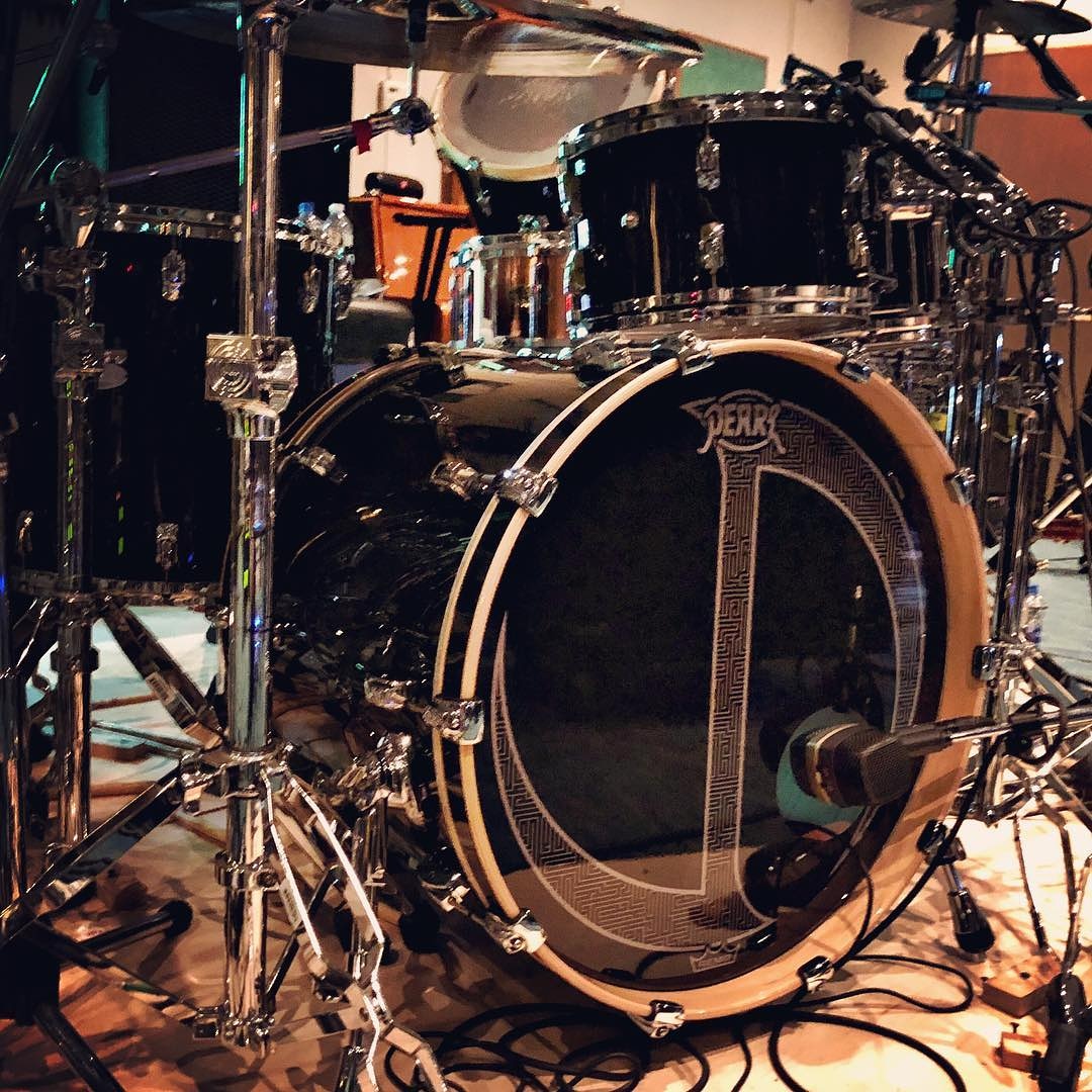 Ray Luzier's drum set for JD's tour r/Korn