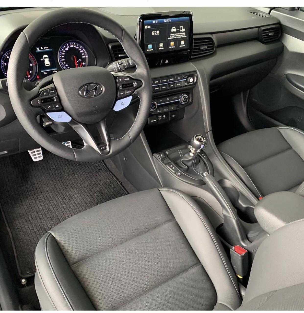 Middle East spec Veloster N gets heated & cooled seats, leather, power