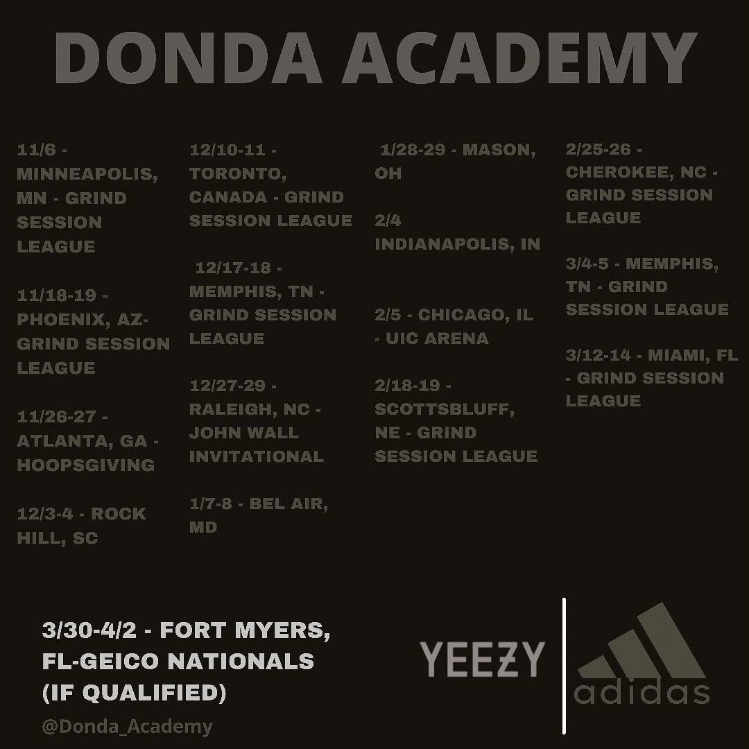 Donda Academy Basketball Game at Academy