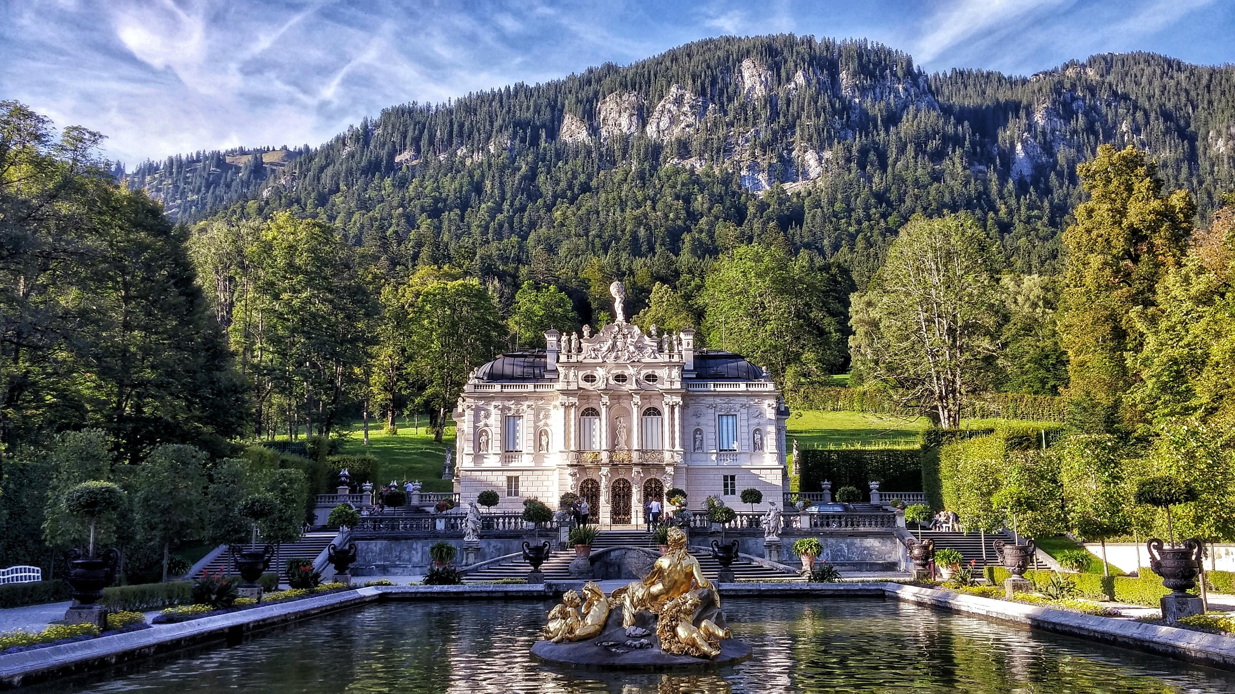 Linderhof Palace Ettal, Germany [OC] [4160 × 2340] r/ArchitecturePorn